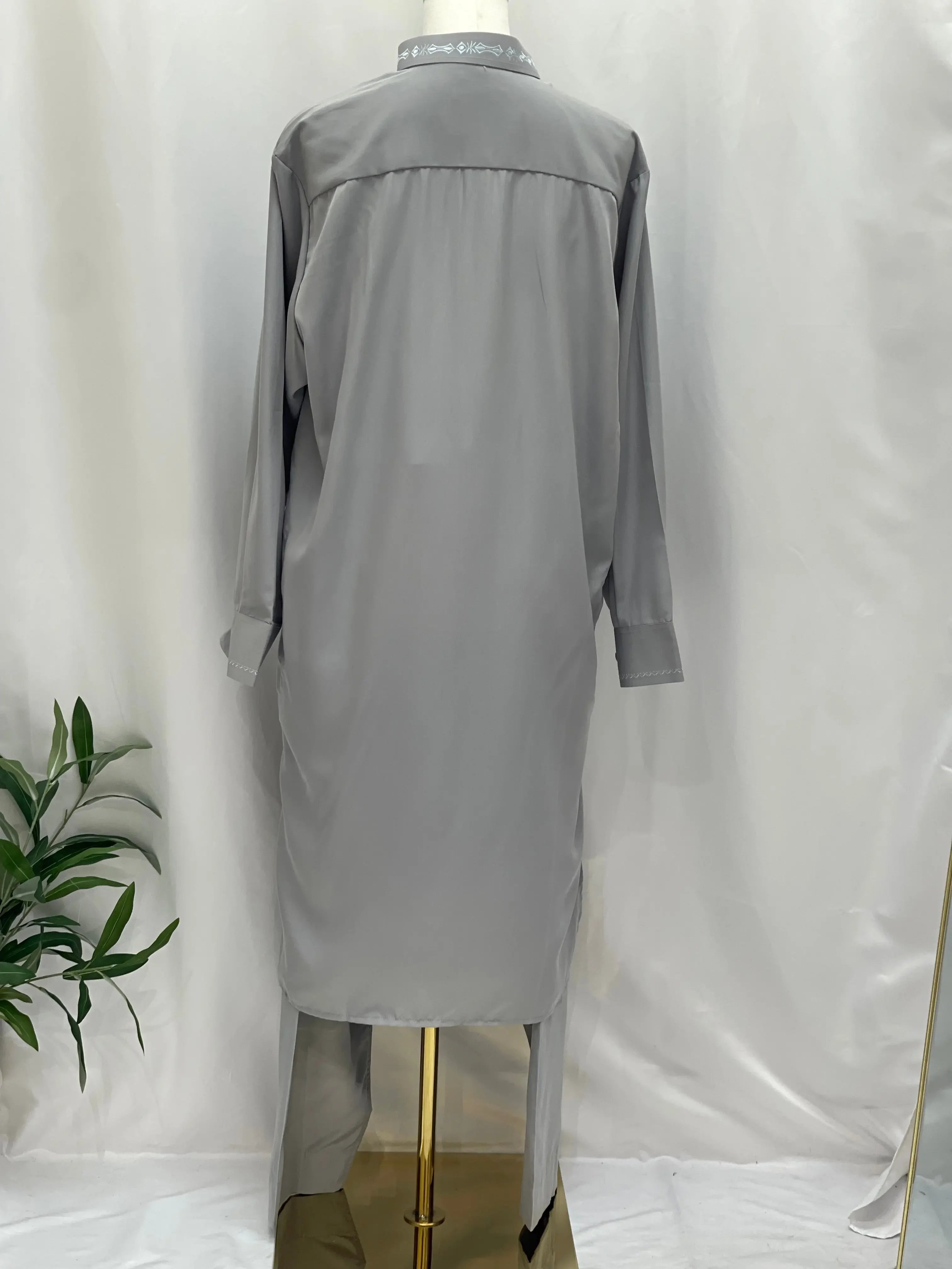 Mens Shalwar Kameez Plain Suit Palestinian Elegance