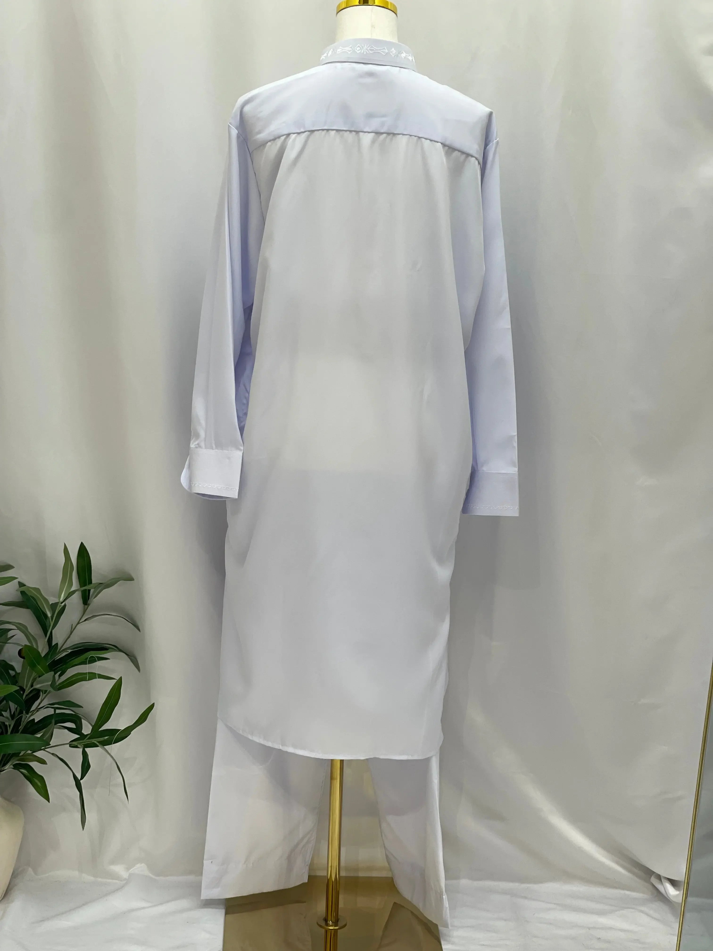 Mens Shalwar Kameez Plain Suit Palestinian Elegance