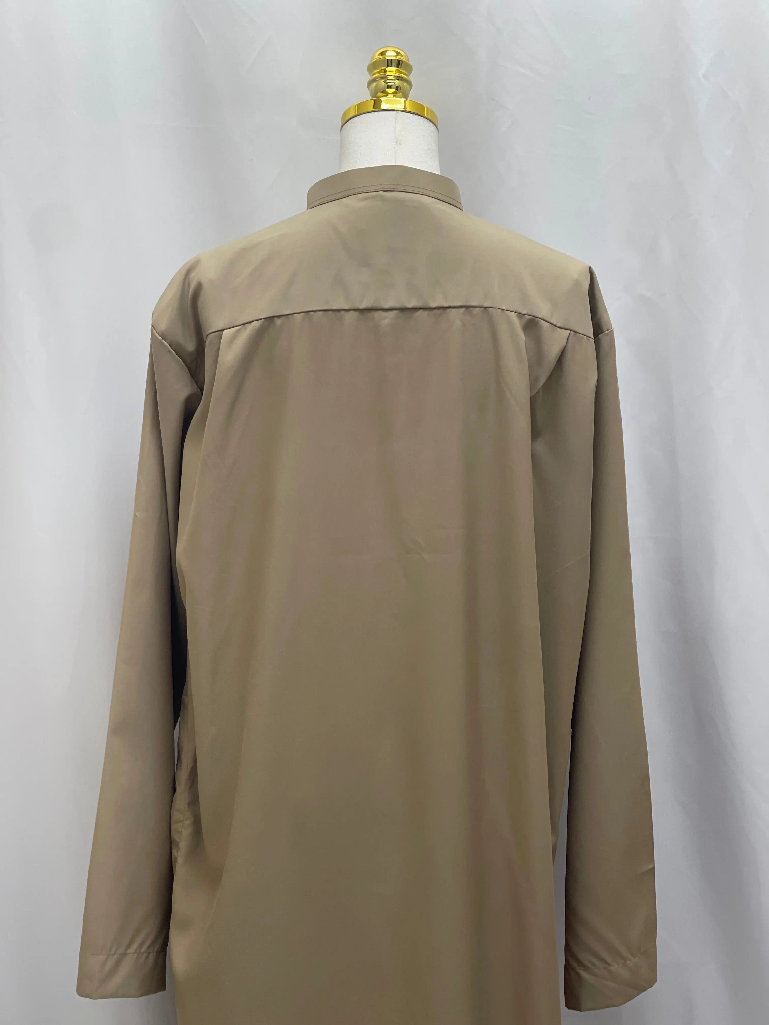 Basic High-Quality Men's Thobe - Timeless Comfort & Style Palestinian Elegance