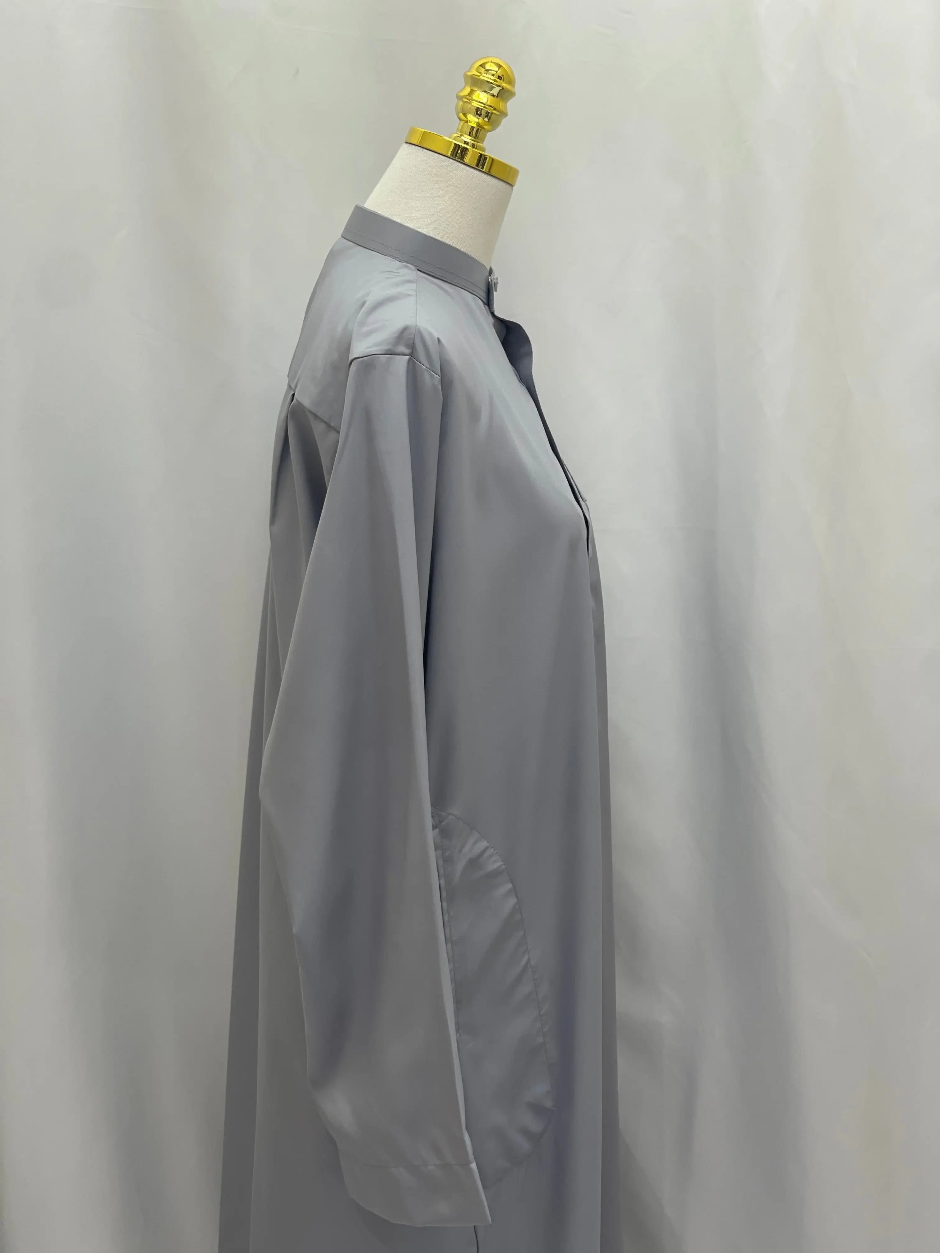 Basic High-Quality Men's Thobe - Timeless Comfort & Style Palestinian Elegance