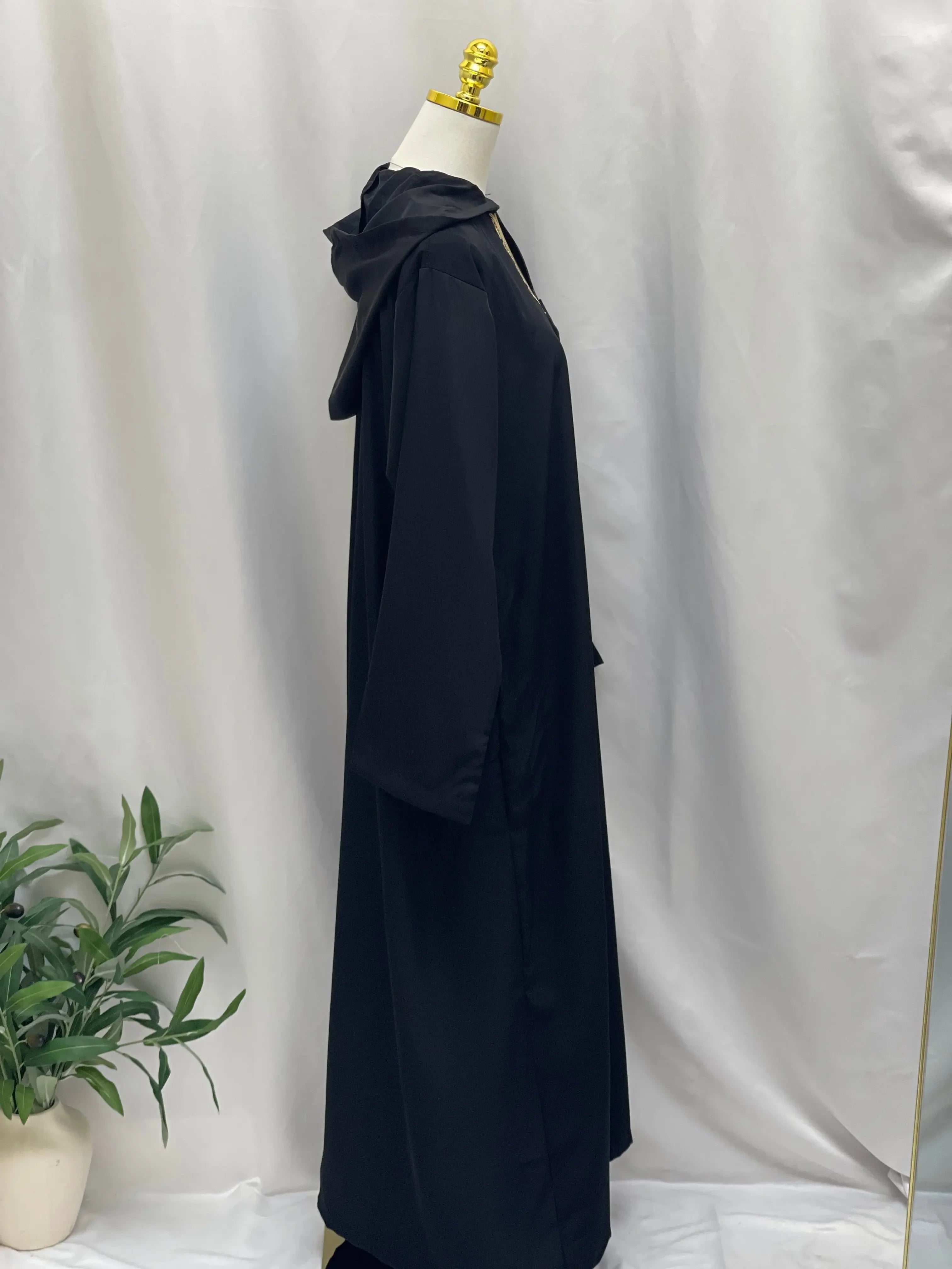 Men's Thobe with Hood & Unique Designs - Multi Colors Palestinian Elegance