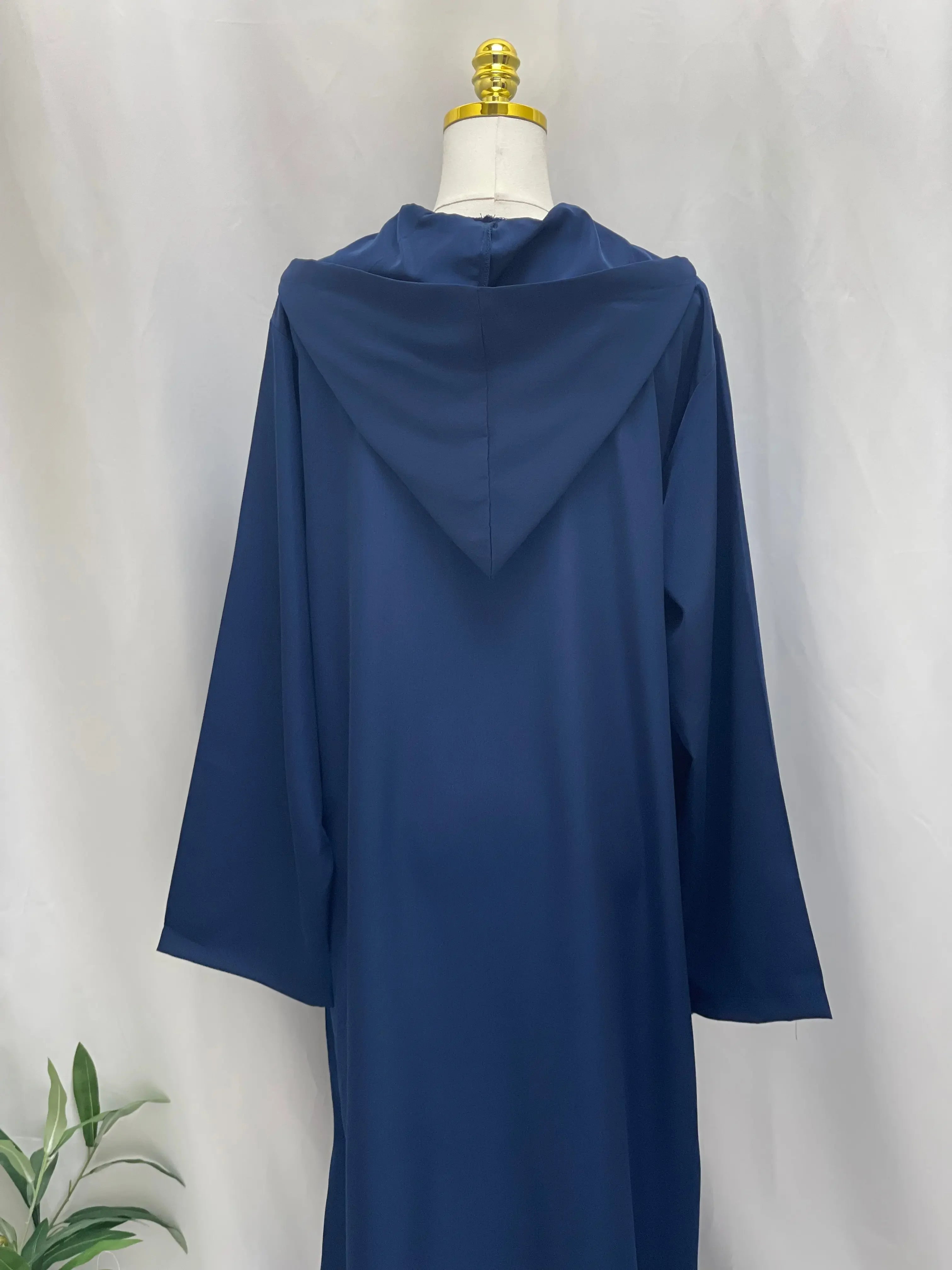 Men's Thobe with Hood & Unique Designs - Multi Colors Palestinian Elegance