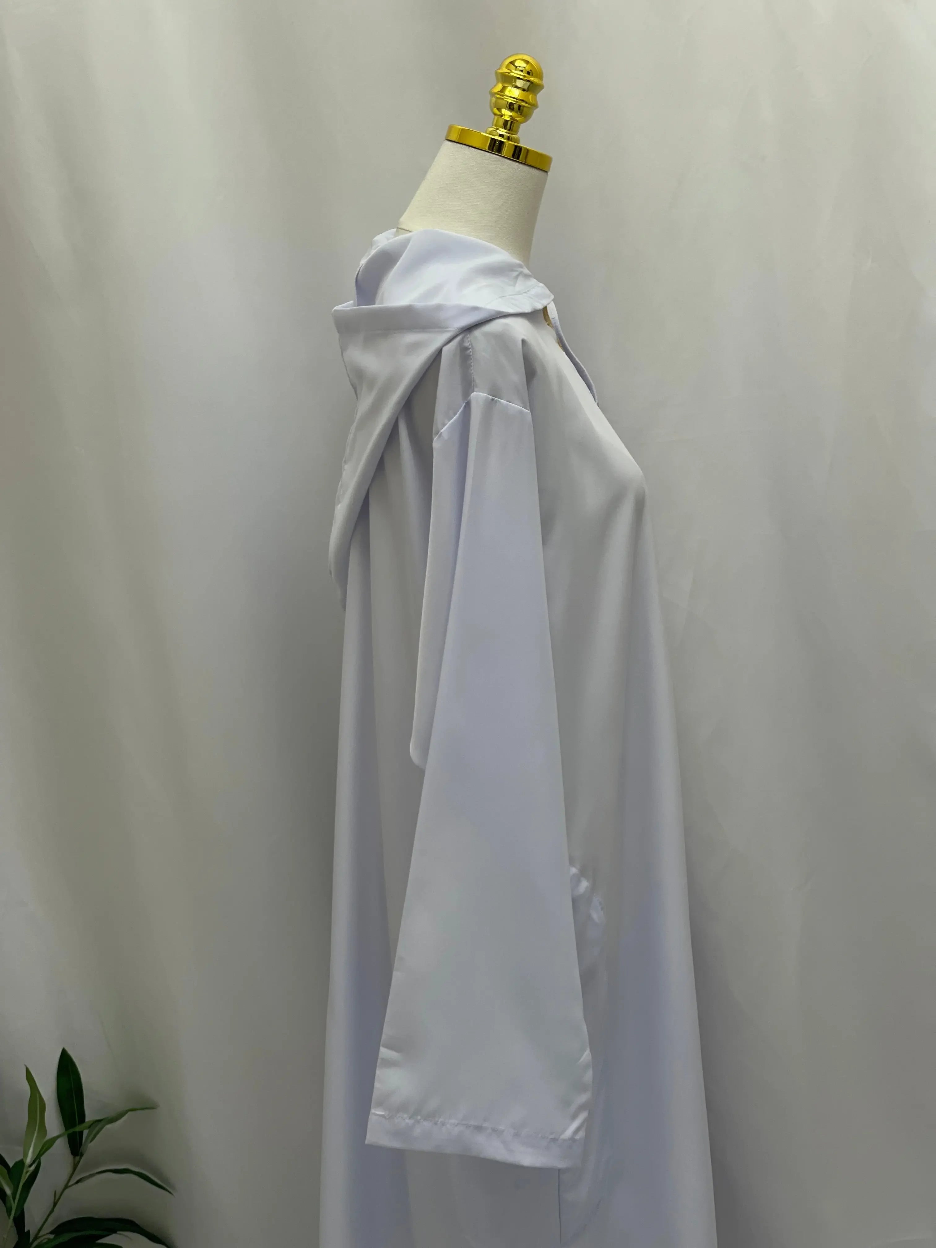 Men's Thobe with Hood & Unique Designs - Multi Colors Palestinian Elegance