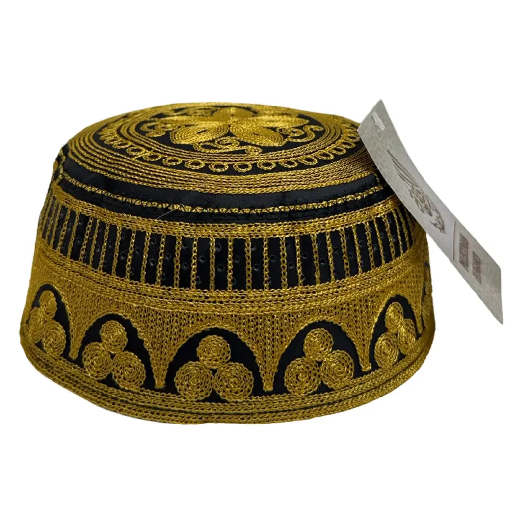 Men's Traditional Prayer Hat - High Quality, Multiple Variants Palestinian Elegance