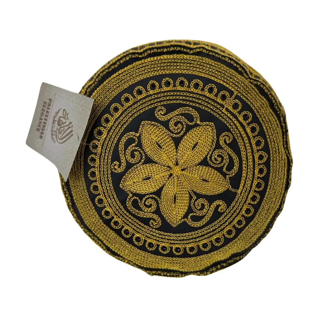 Men's Traditional Prayer Hat - High Quality, Multiple Variants Palestinian Elegance