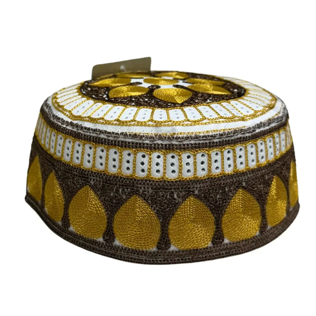 Men's Traditional Prayer Hat - High Quality, Multiple Variants Palestinian Elegance