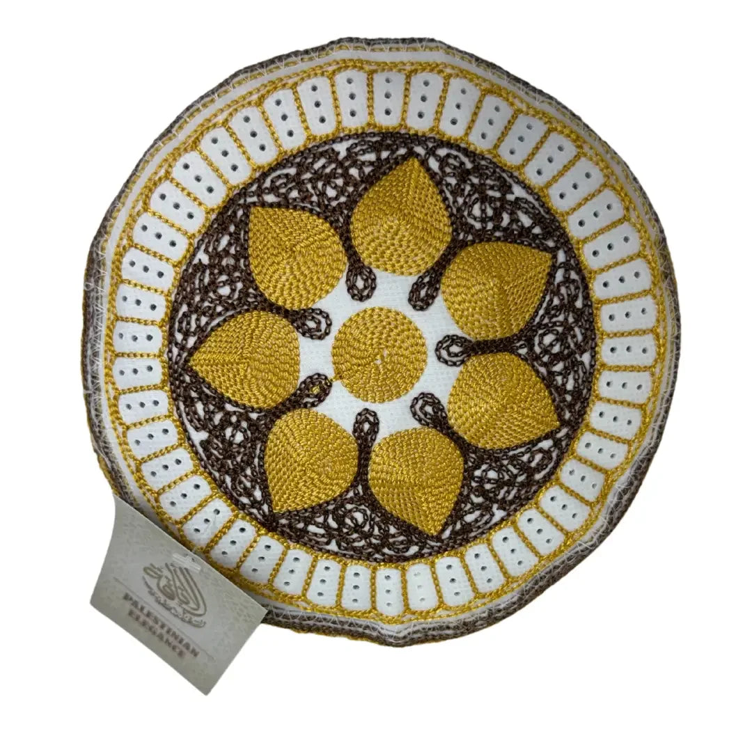 Men's Traditional Prayer Hat - High Quality, Multiple Variants Palestinian Elegance