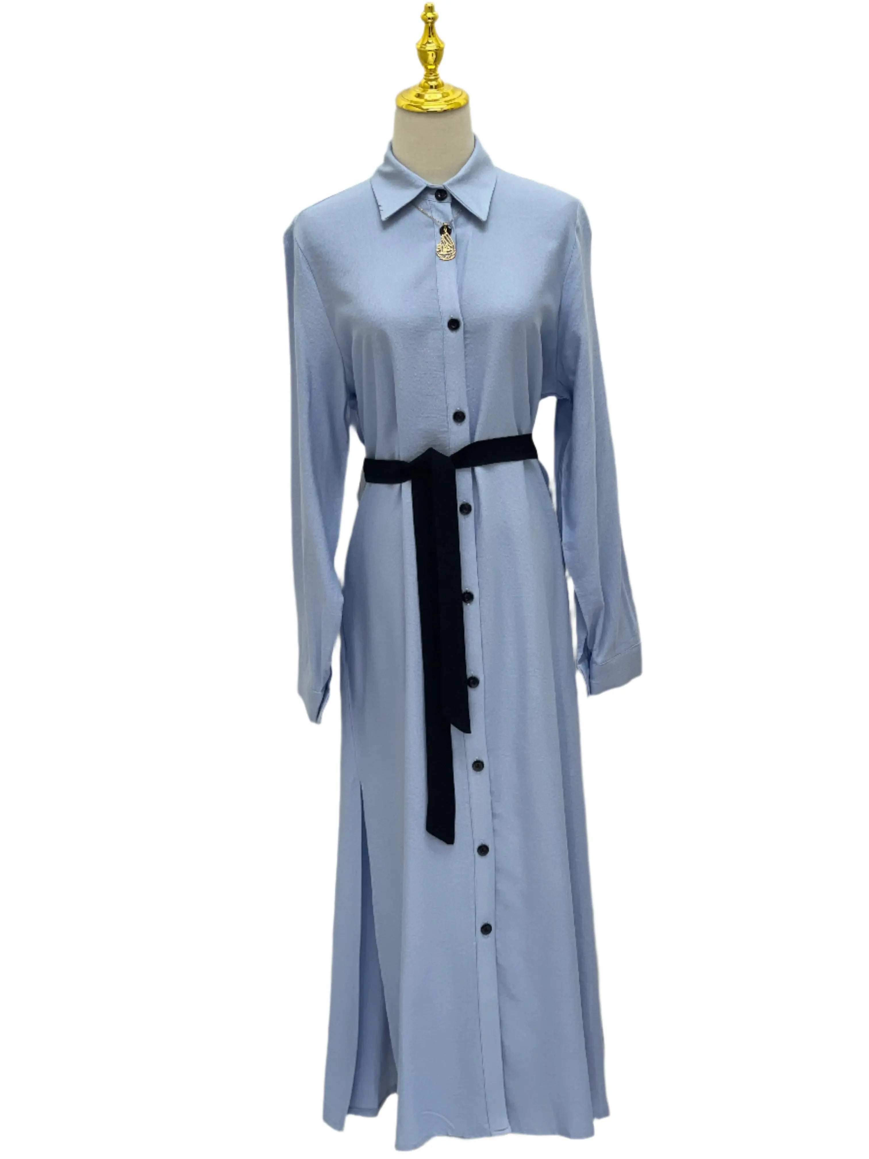 Long Dress Shirt Palestinian Elegance