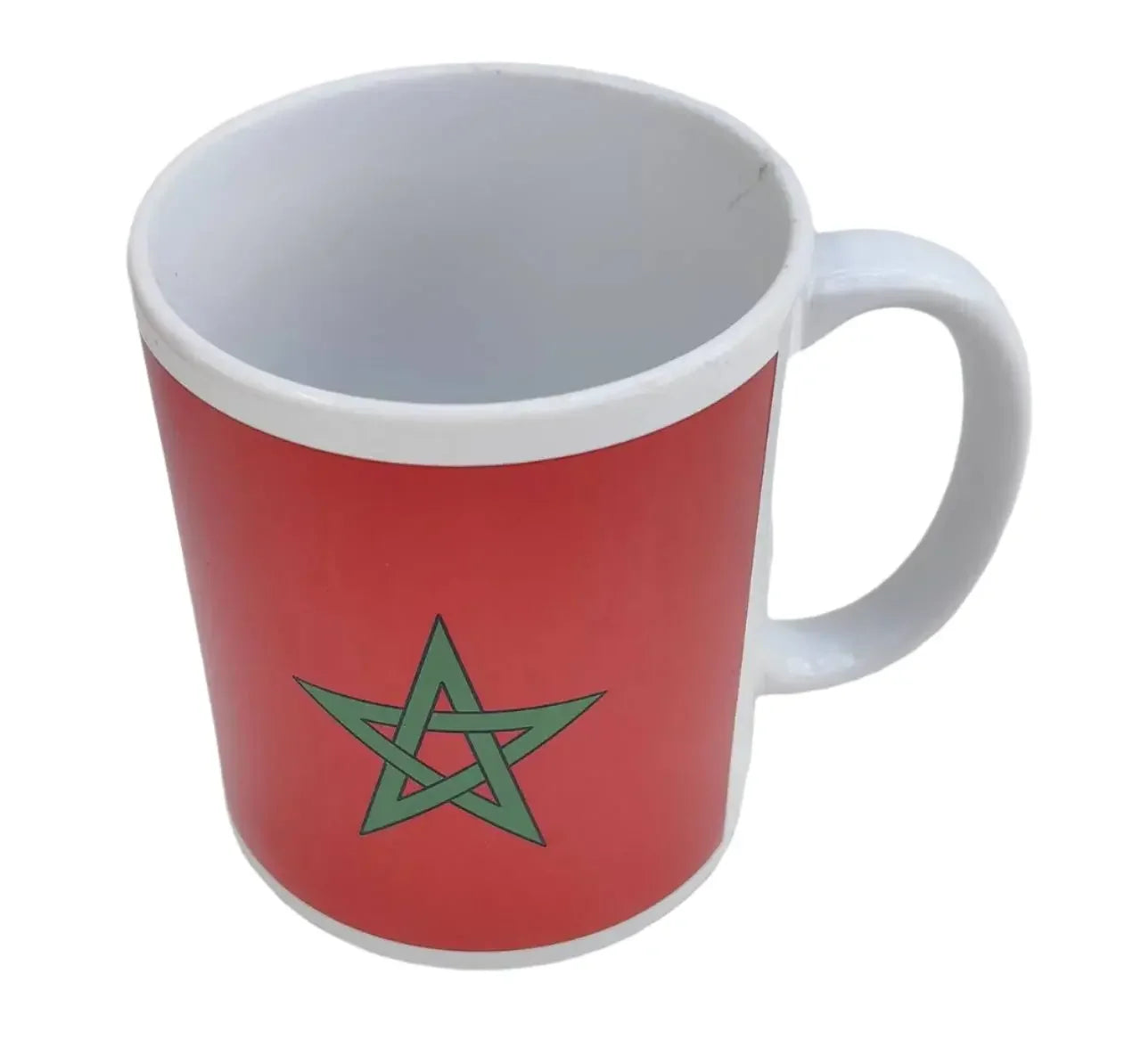 I Love Morocco Two-Faced Cup Design Palestinian Elegance