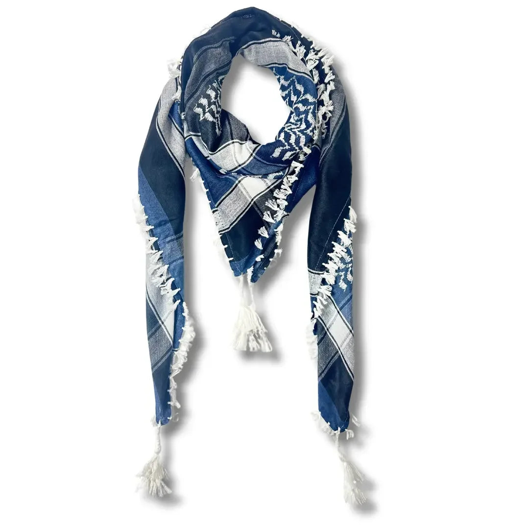 Colorful Kuffiyehs: Cultural Heritage and Versatile Style Palestinian Elegance