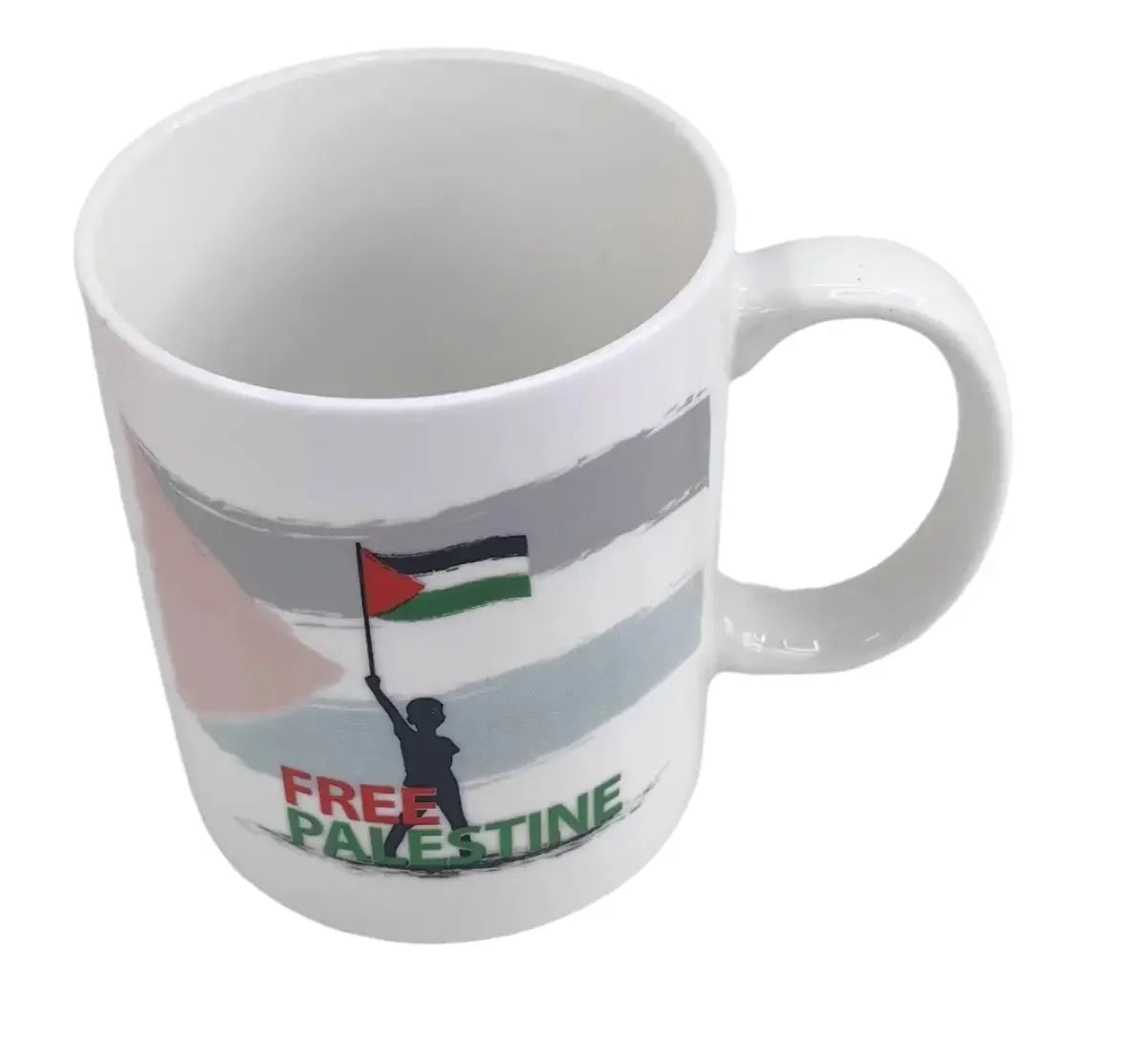 Kid Holding Up Palestine Flag Design Palestinian Elegance