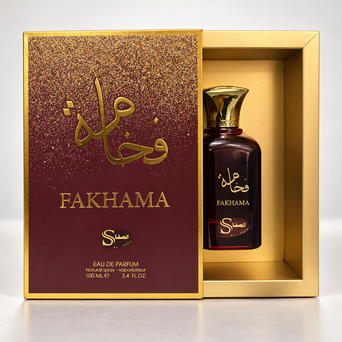 Al Safa Fakhama Eau de Parfum – 100 ml — bottle front view