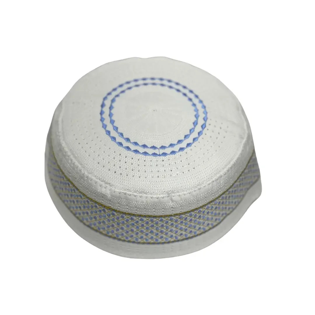 Elegant Men's Traditional Prayer Hat - Premium Quality, Multiple Variants Palestinian Elegance