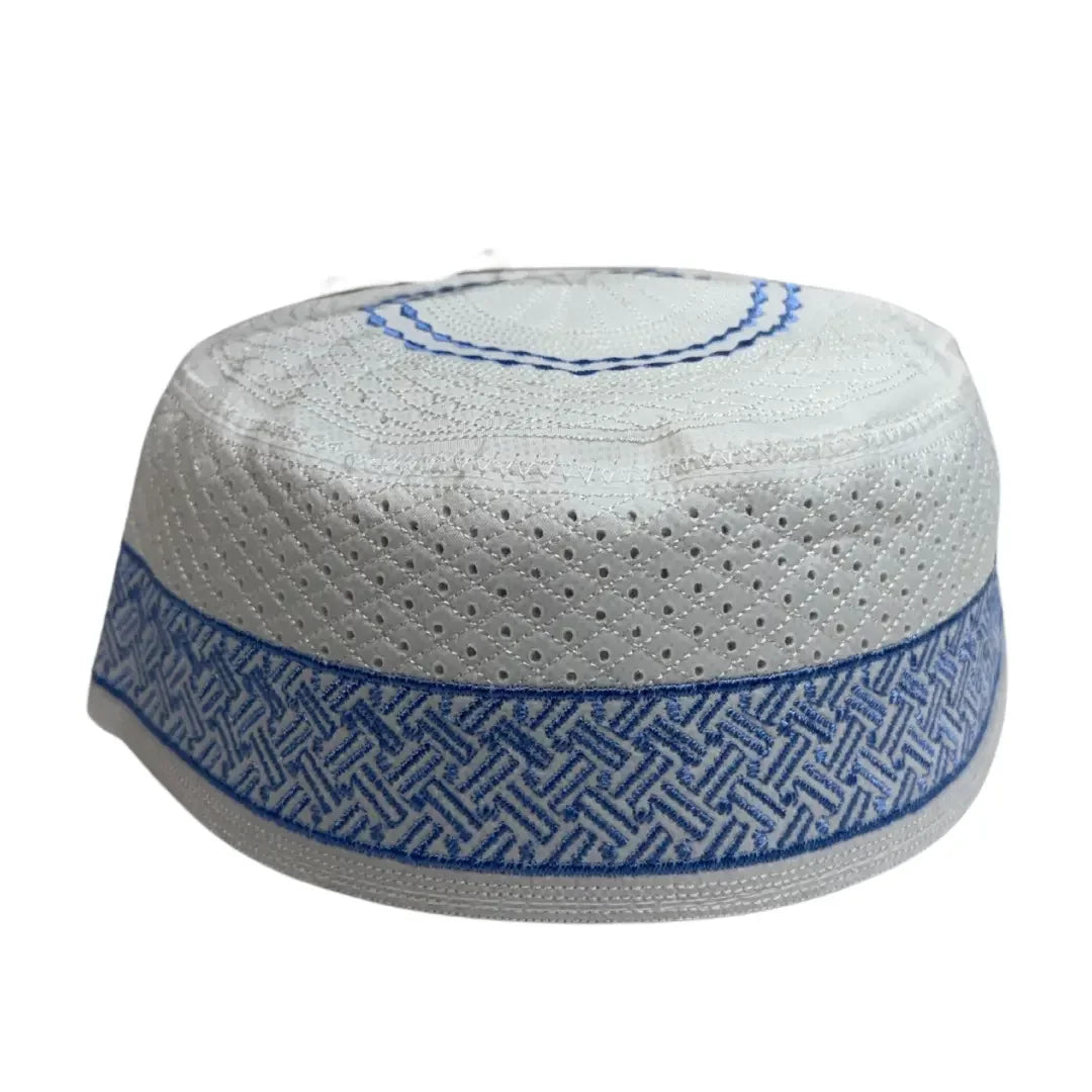 Elegant Men's Traditional Prayer Hat - Premium Quality, Multiple Variants Palestinian Elegance