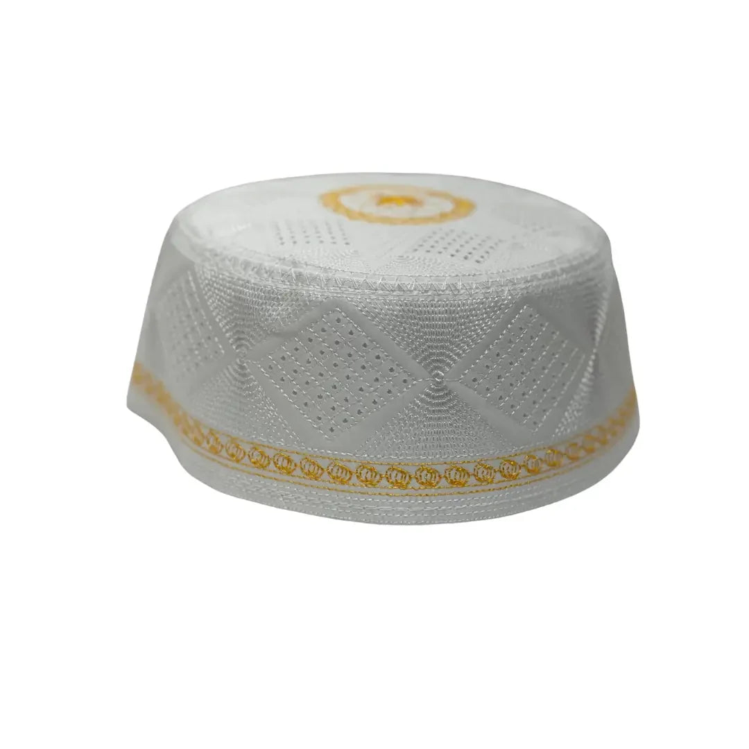 Elegant Men's Traditional Prayer Hat - Premium Quality, Multiple Variants Palestinian Elegance