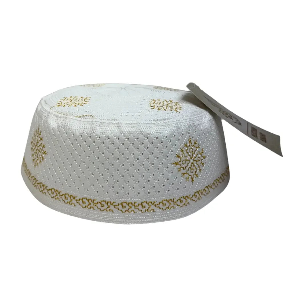 Elegant Men's Traditional Prayer Hat - Premium Quality, Multiple Variants Palestinian Elegance