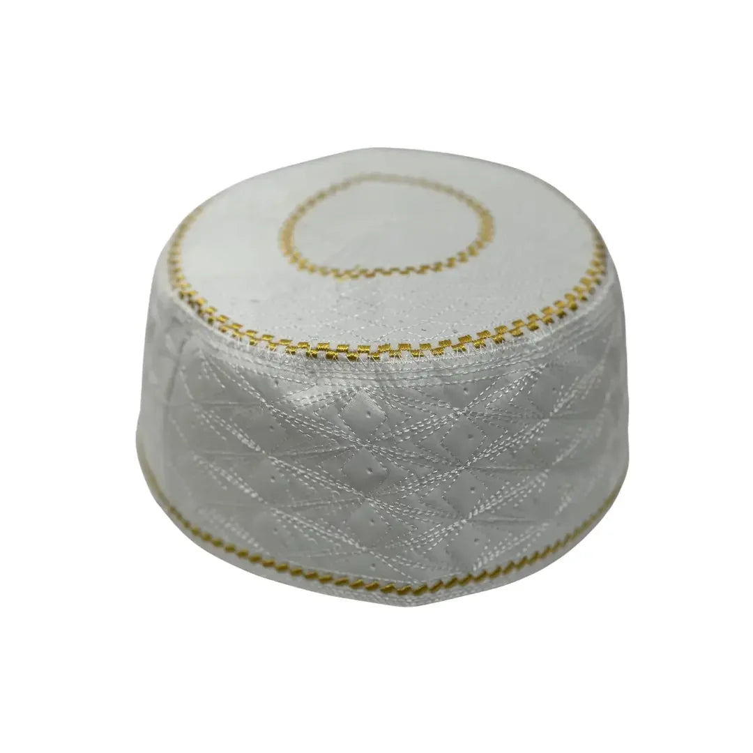 Elegant Men's Traditional Prayer Hat - Premium Quality, Multiple Variants Palestinian Elegance