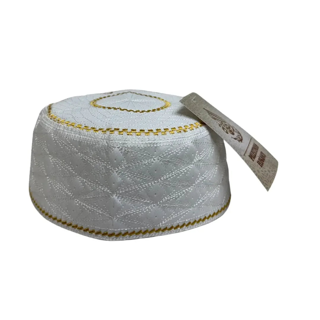 Elegant Men's Traditional Prayer Hat - Premium Quality, Multiple Variants Palestinian Elegance