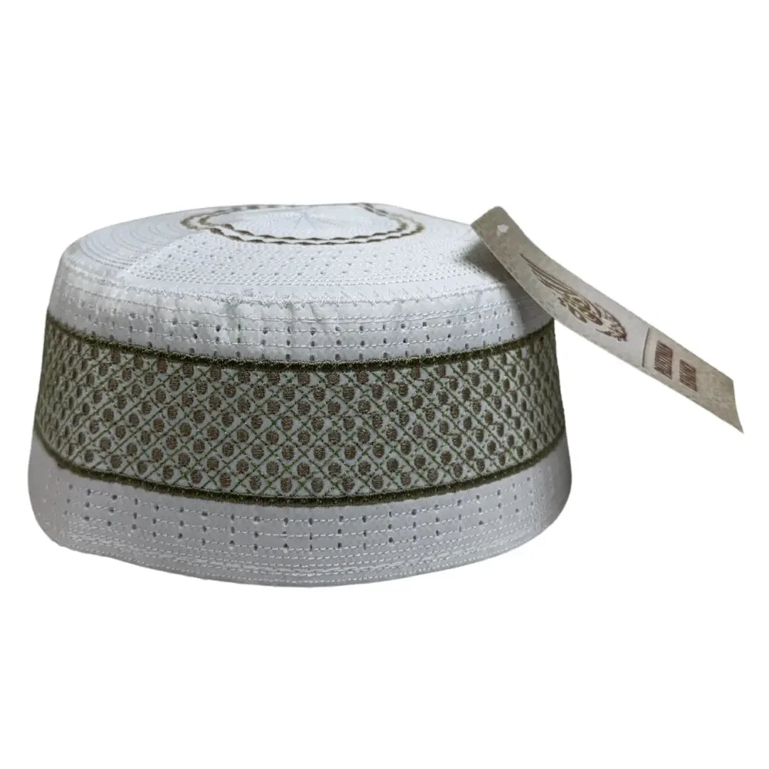 Elegant Men's Traditional Prayer Hat - Premium Quality, Multiple Variants Palestinian Elegance