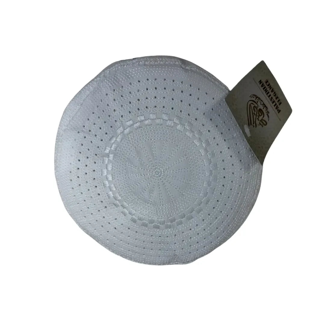 Elegant Men's Traditional Prayer Hat - Premium Quality, Multiple Variants Palestinian Elegance
