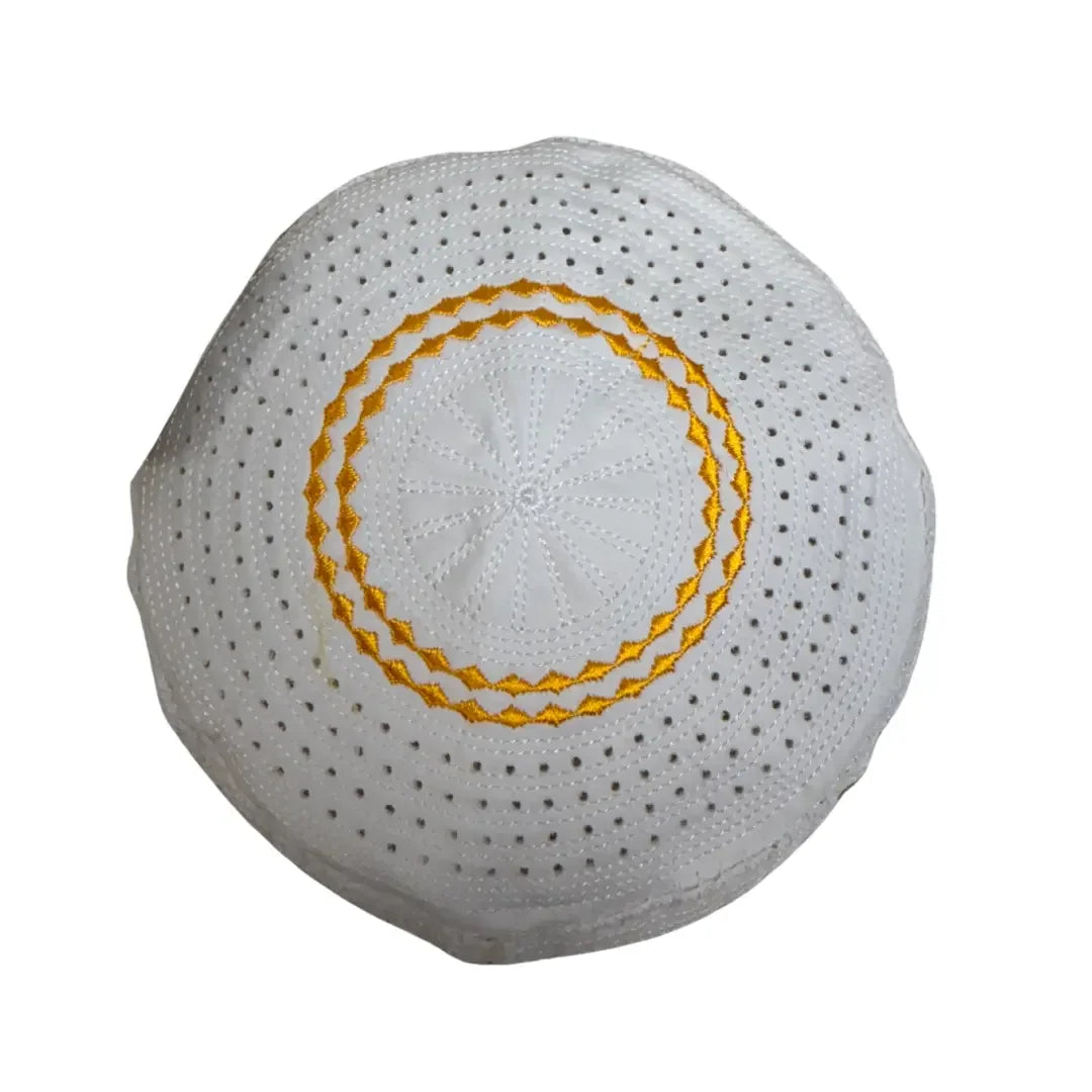 Elegant Men's Traditional Prayer Hat - Premium Quality, Multiple Variants Palestinian Elegance