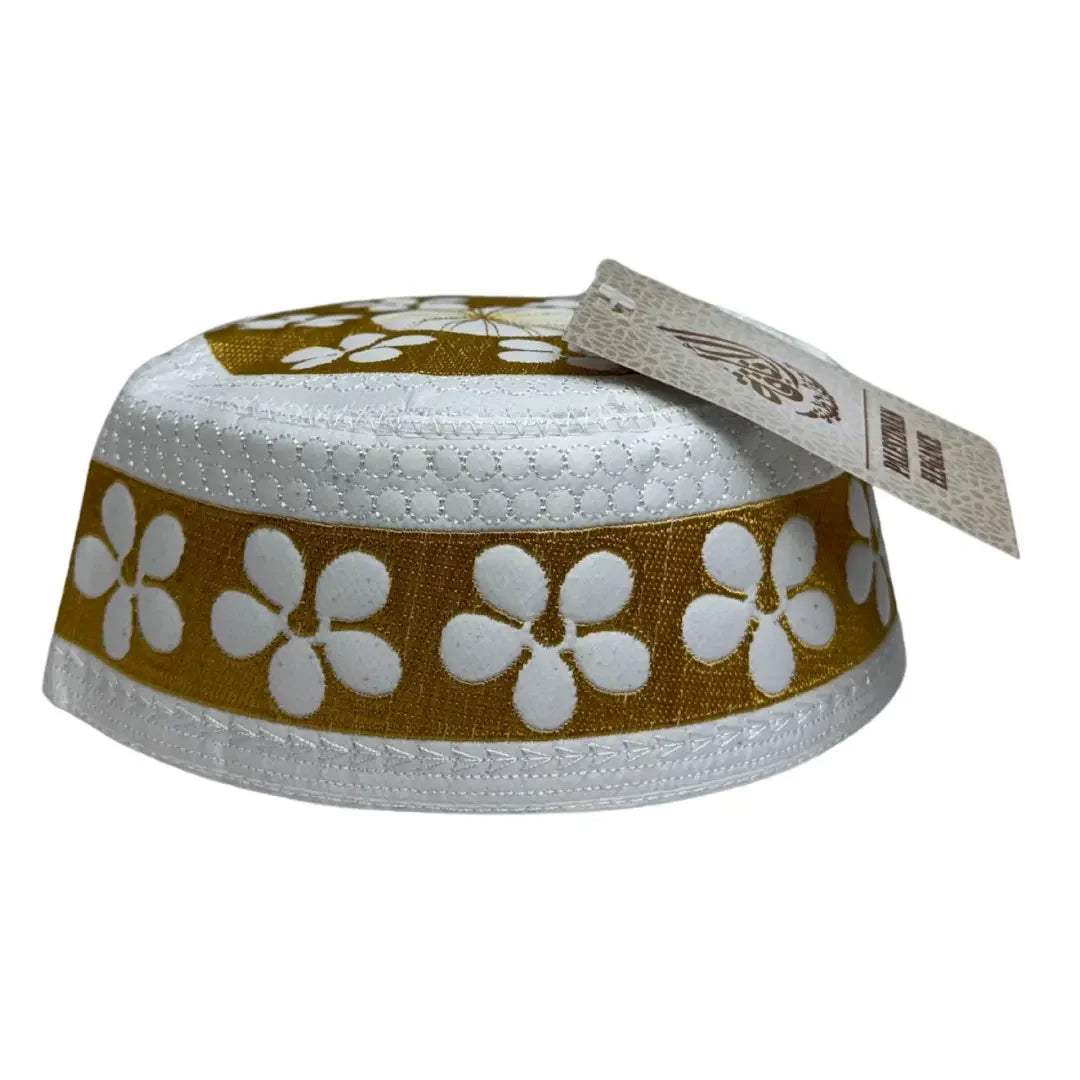 Elegant Men's Traditional Prayer Hat - Premium Quality, Multiple Variants Palestinian Elegance