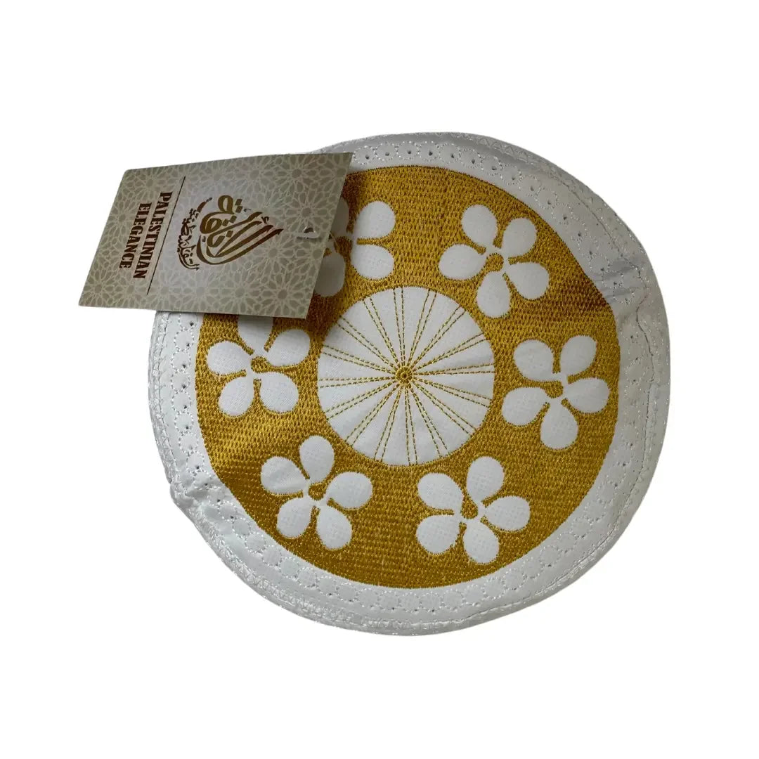 Elegant Men's Traditional Prayer Hat - Premium Quality, Multiple Variants Palestinian Elegance