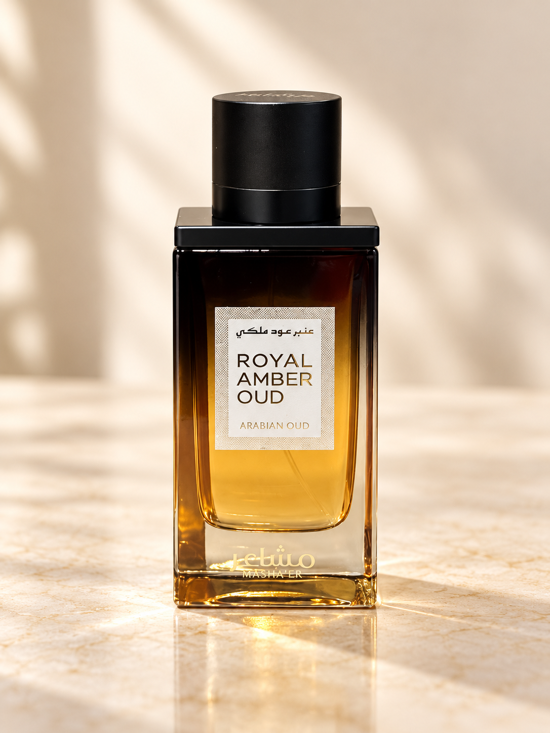 Masha’er Royal Amber Oud arabian 100 ml — bottle