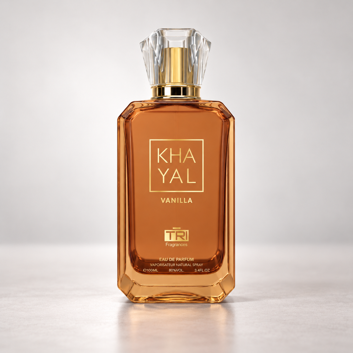 TRI Khayal Vanilla Eau de Parfum – 100 ml — bottle front view