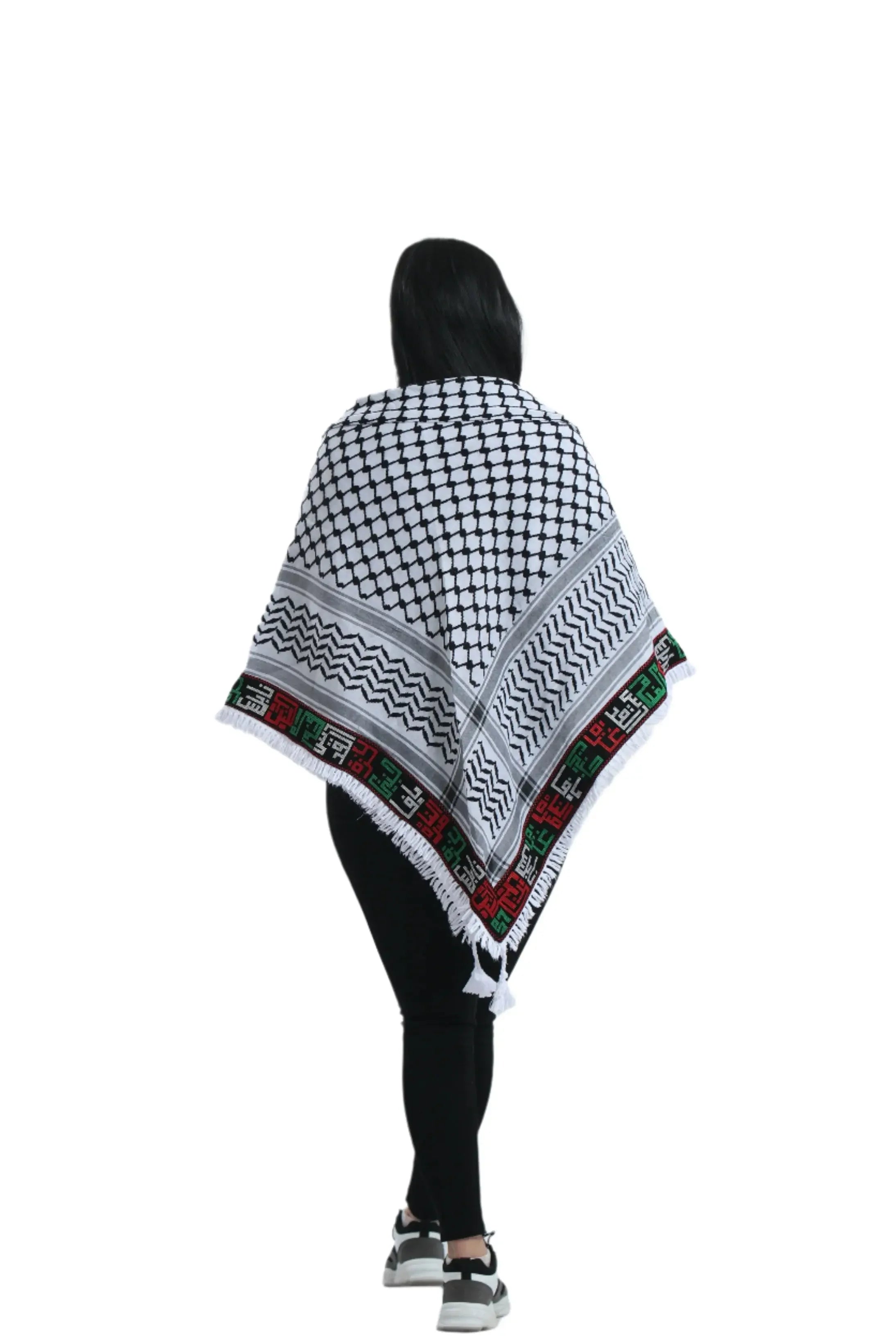 Cultural Masterpiece: The Palestine City’s Embroidered Kuffia Palestinian Elegance