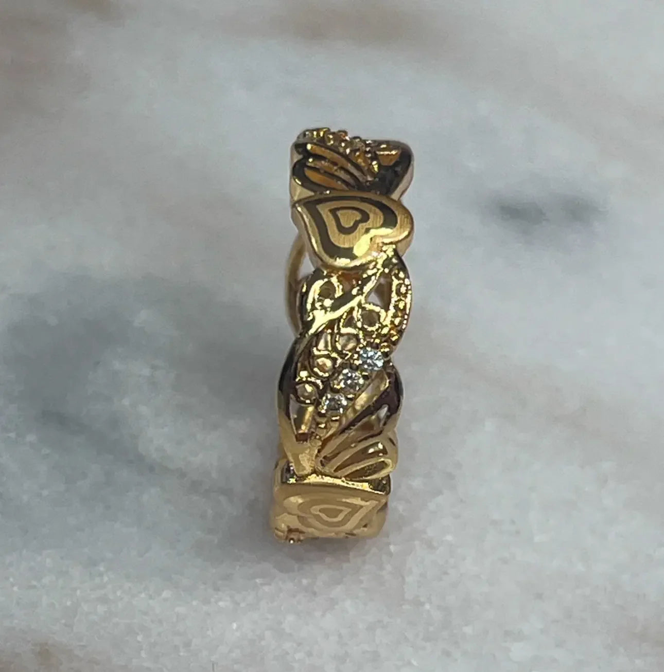 Elegance in Every Detail: The Dibleh Ring Palestinian Elegance