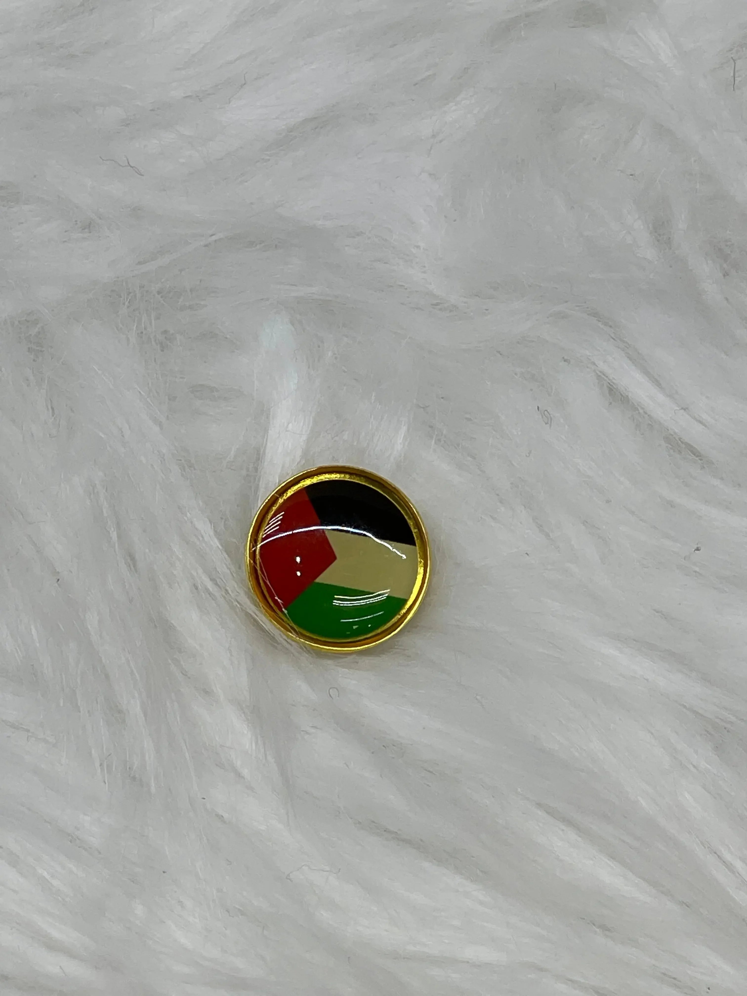 Palestinian Flag Pin: A Symbol of Support and Independence - Palestinian Elegance