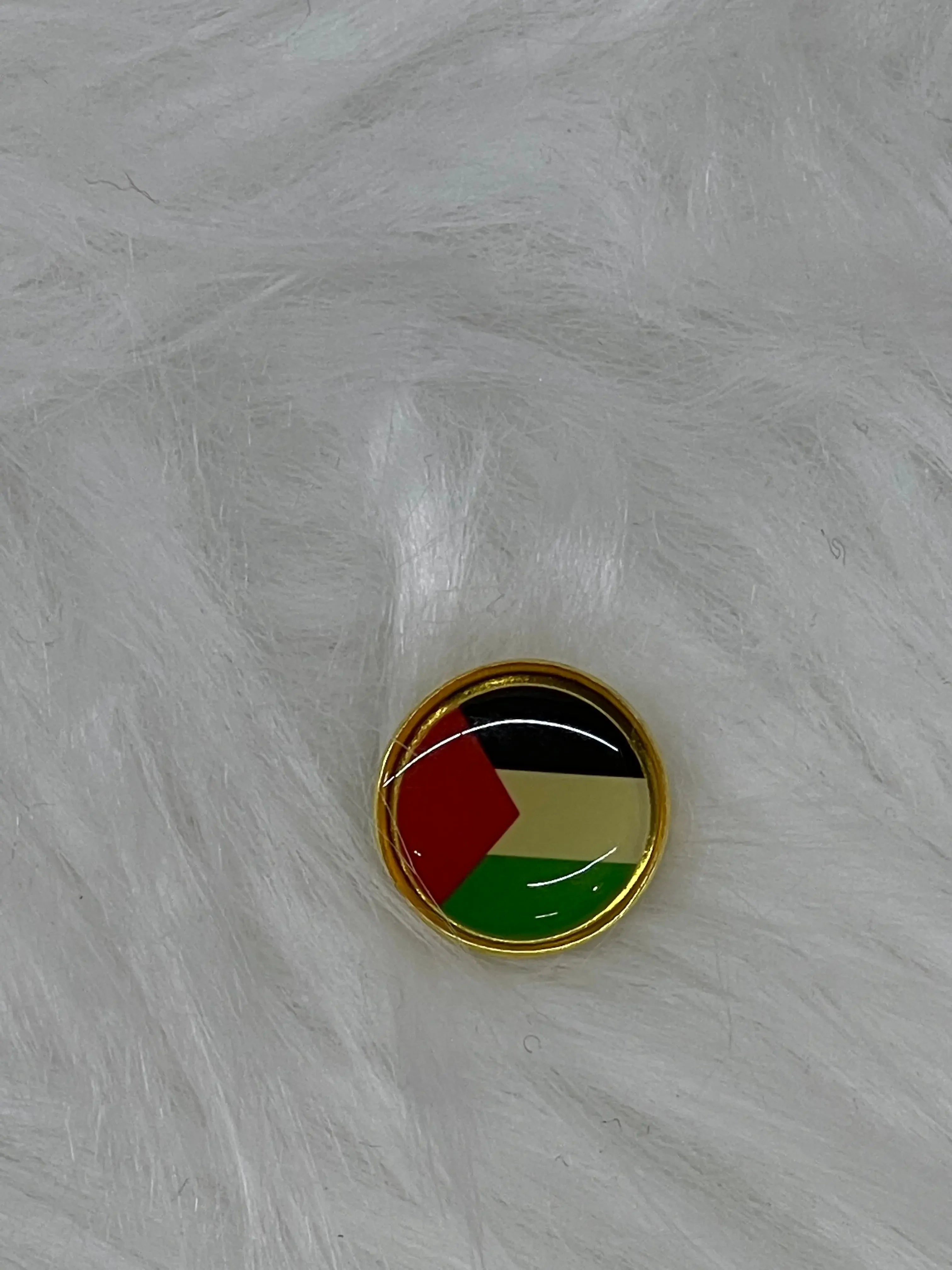 Palestinian Flag Pin: A Symbol of Support and Independence - Palestinian Elegance