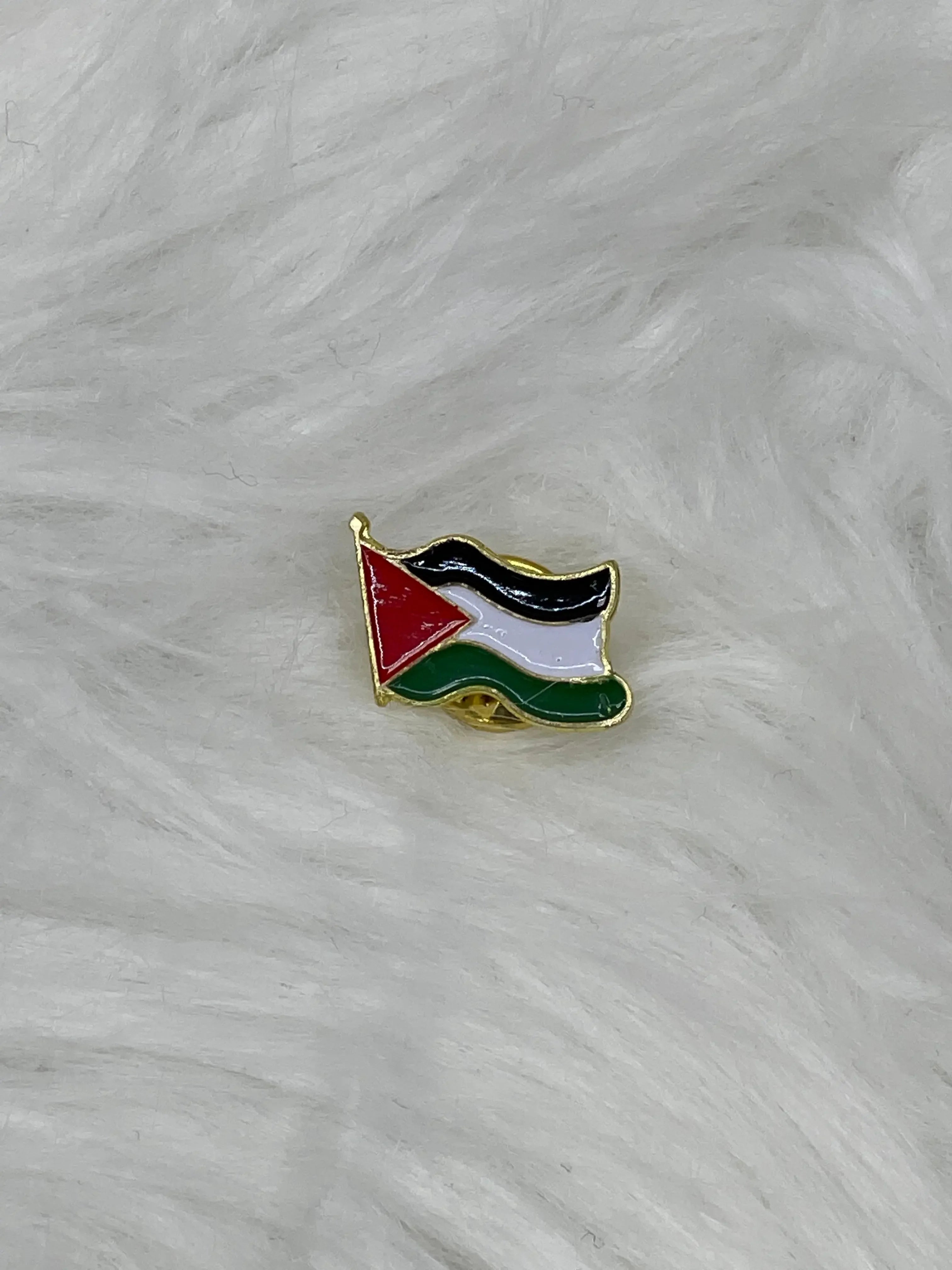Palestinian Flag Pin: A Symbol of Support and Independence - Palestinian Elegance