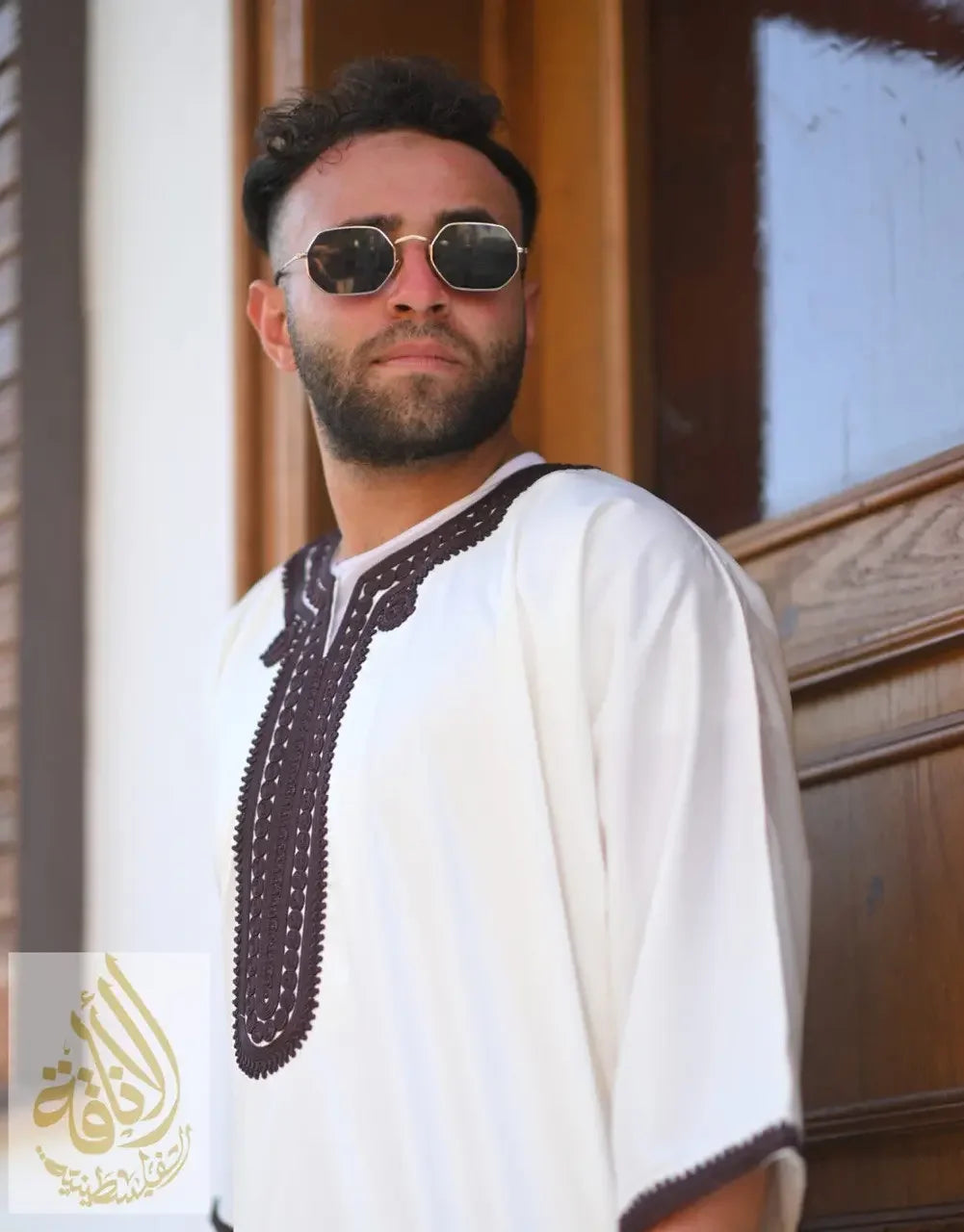 Moroccan Jalabiyas from Palestinian Elegance | Mens | without hoods Palestinian Elegance