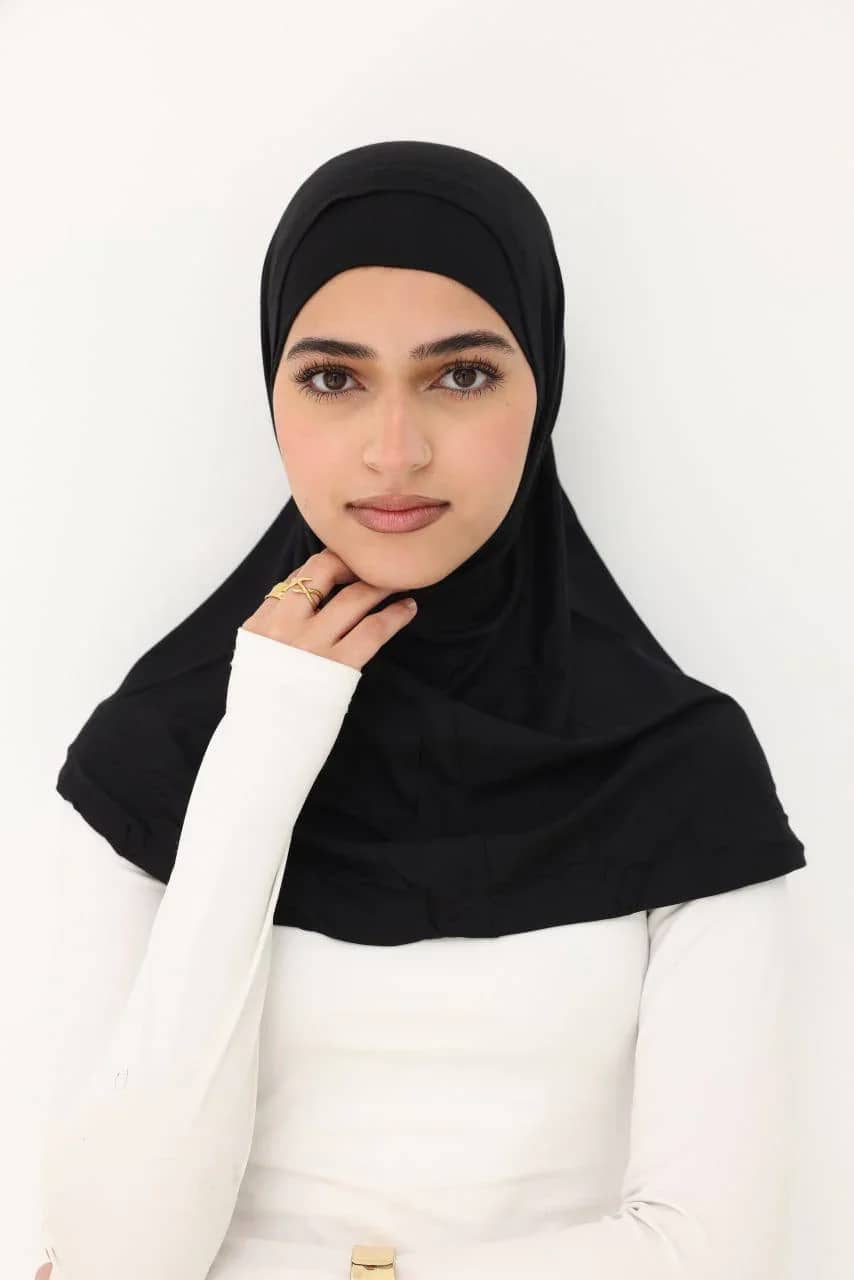 Syrian Cotton Two-Piece Hijab is crafted from high-quality