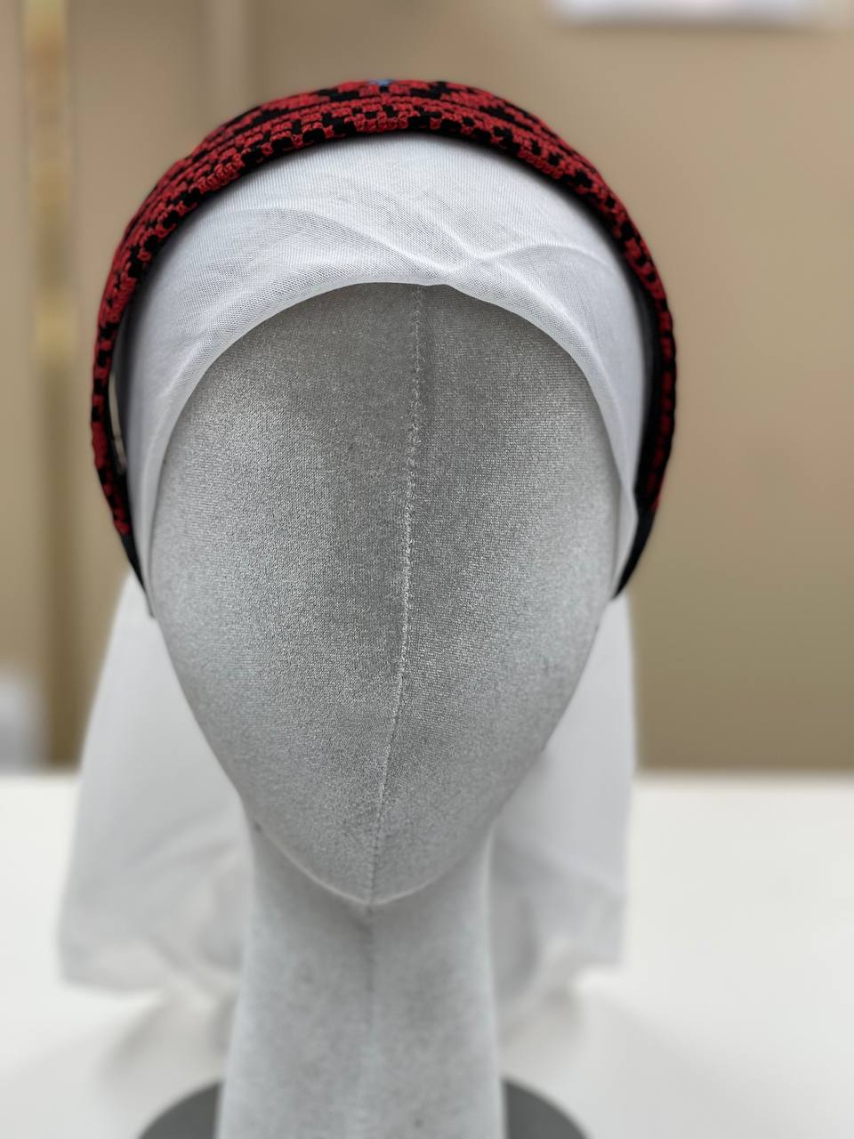 Palestinian Embroidered Headband-featuring classic geometric outfits special occasions.