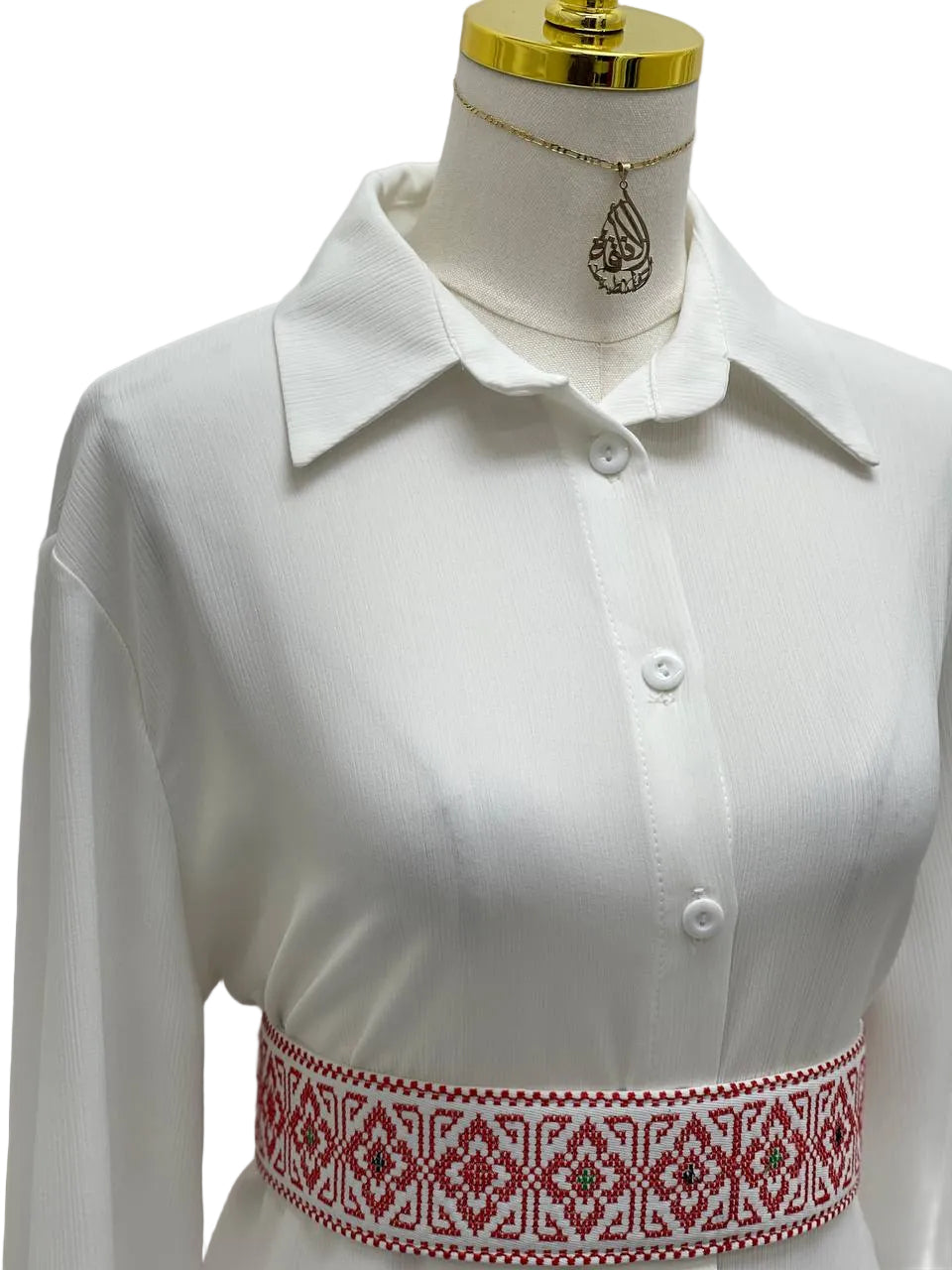 Embroidered Heritage Waist Belt