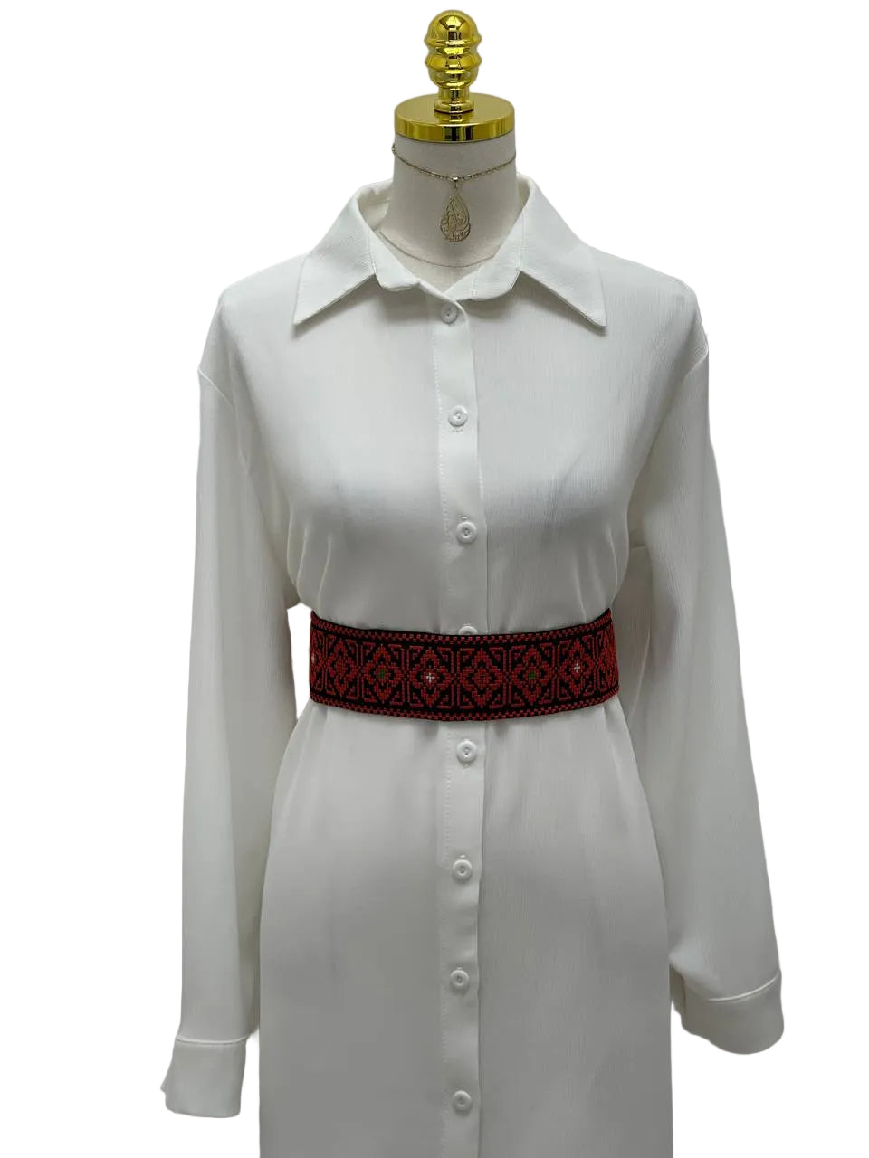 Embroidered Heritage Waist Belt