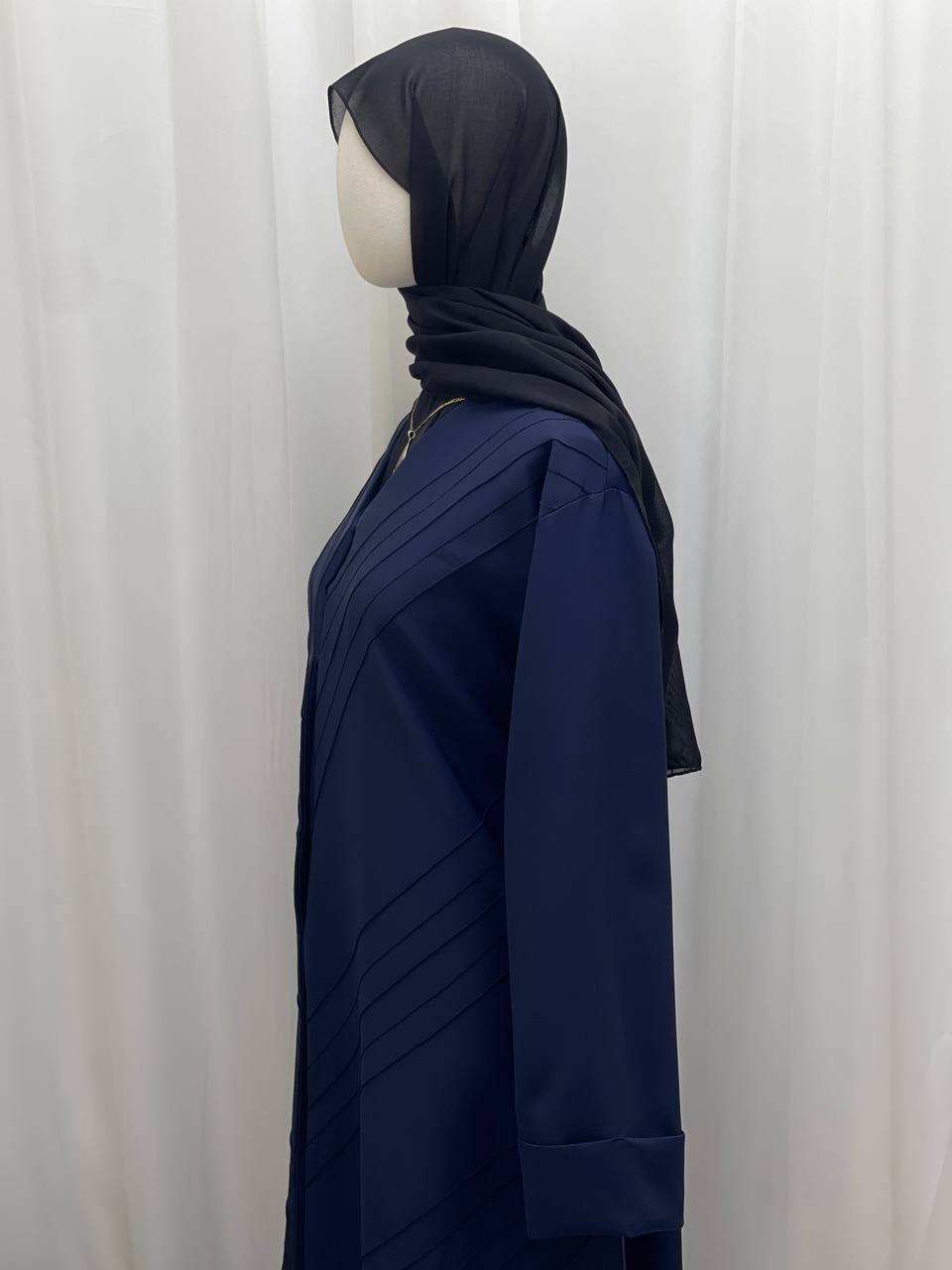 Royal Wave Abaya - Palestinian Elegance