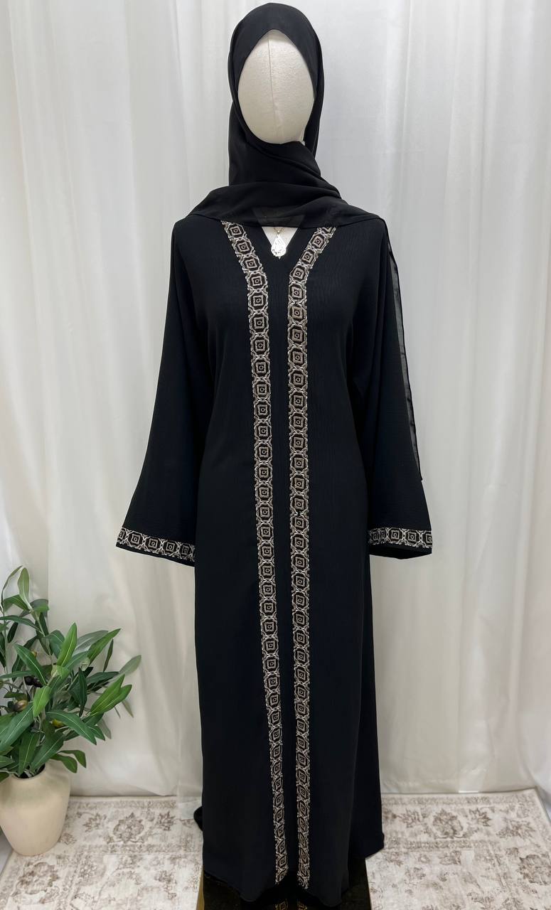 Abaya Layan Noir