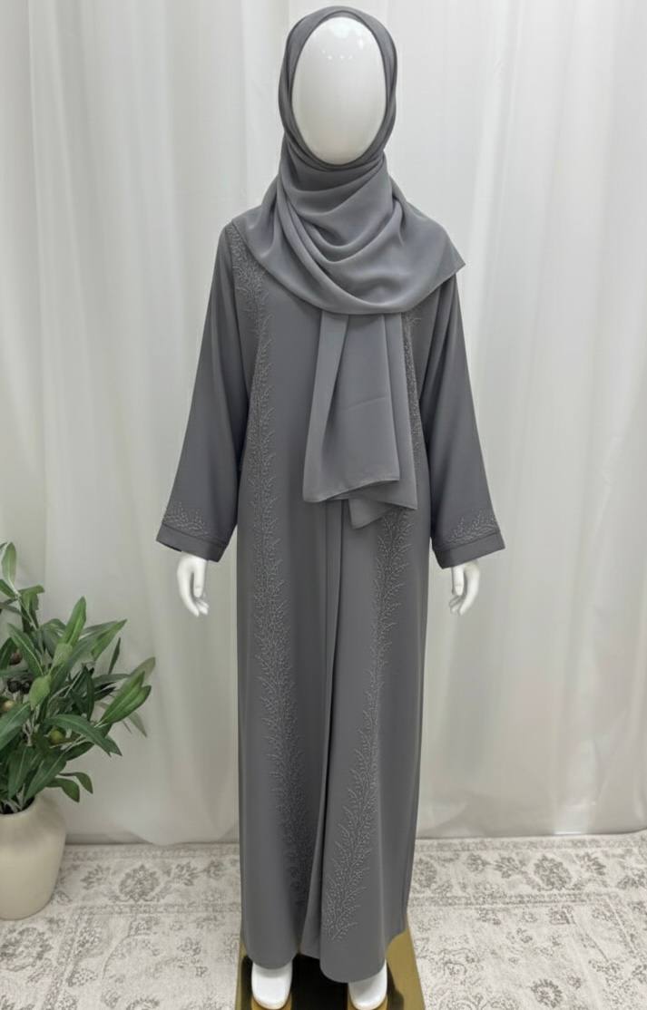 Sweet Modesty Abaya - Palestinian Elegance