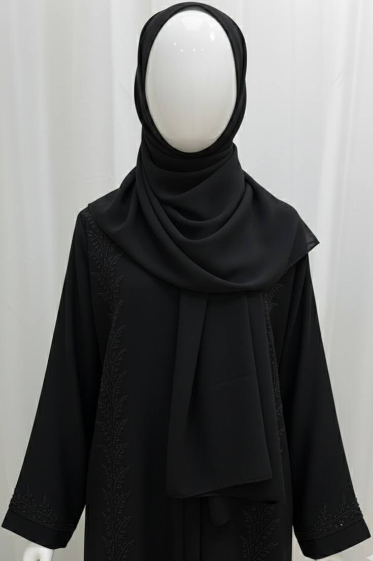 Sweet Modesty Abaya - Palestinian Elegance