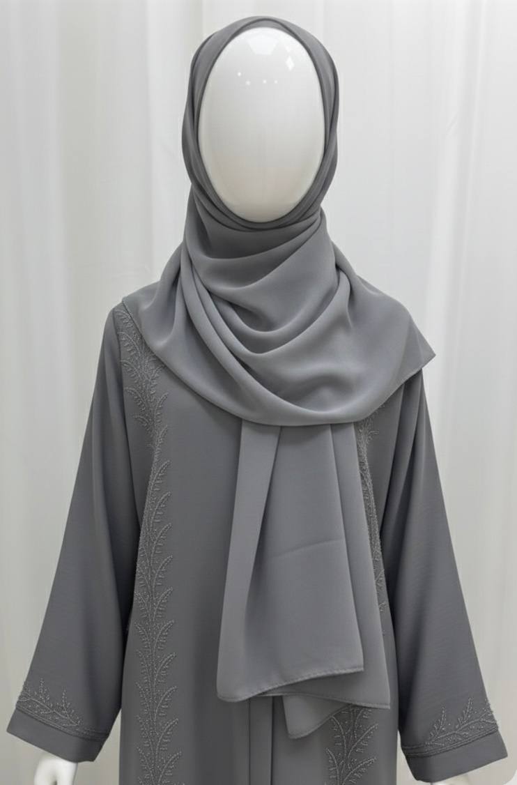 Sweet Modesty Abaya - Palestinian Elegance