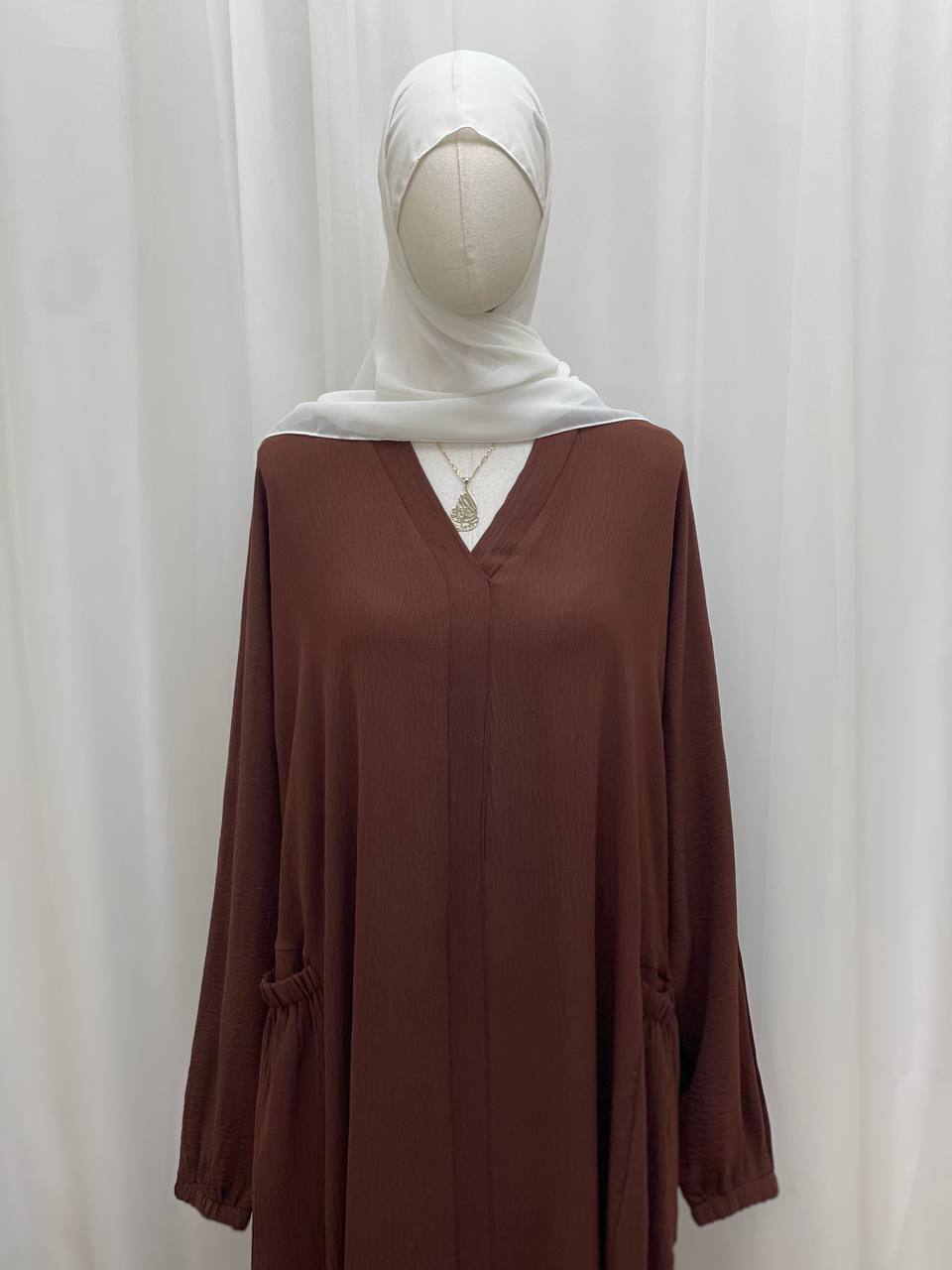 Soft Flow Everyday Abaya - Palestinian Elegance