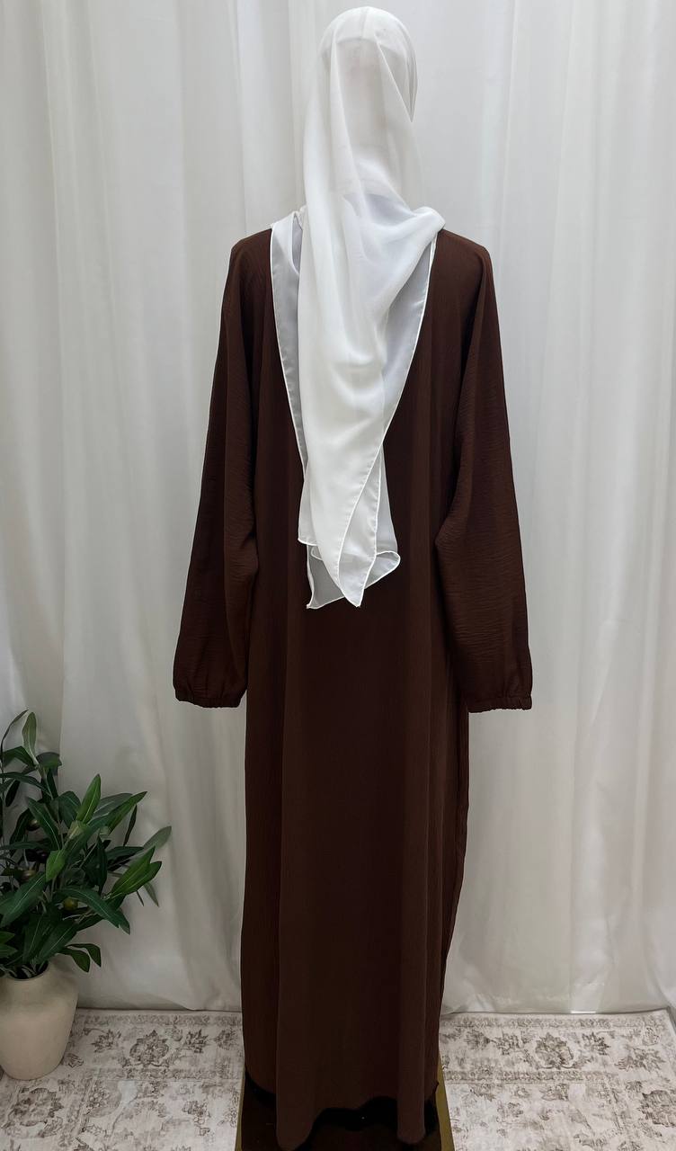Soft Flow Everyday Abaya - Palestinian Elegance