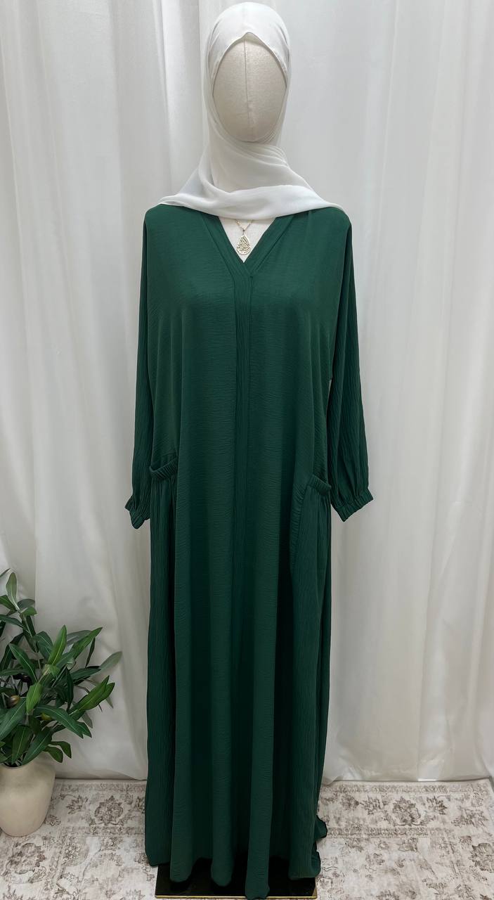 Soft Flow Everyday Abaya - Palestinian Elegance