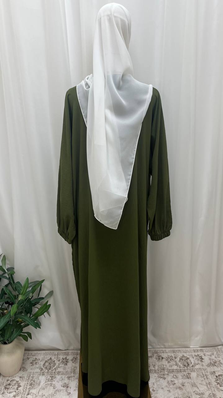 Soft Flow Everyday Abaya - Palestinian Elegance