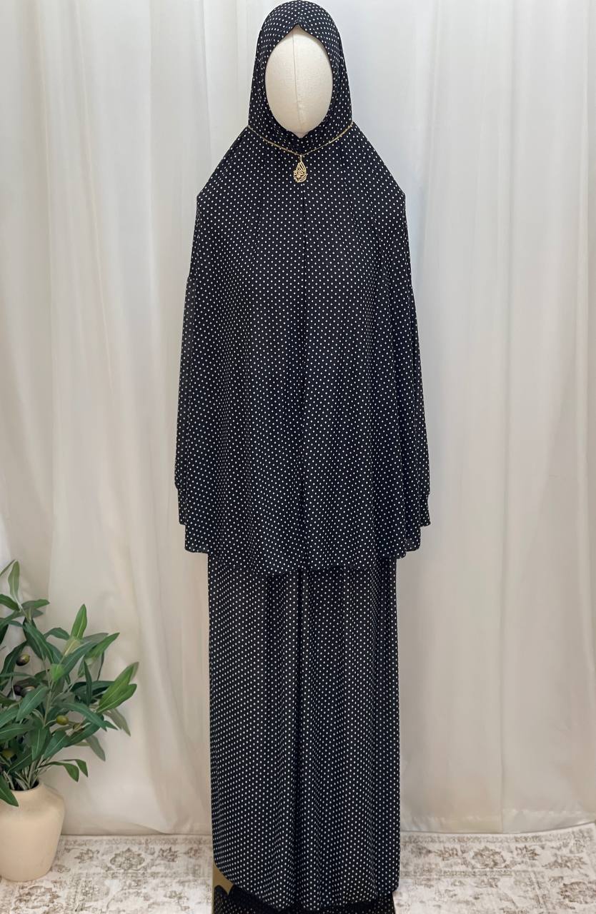 Polka Dot Two-Piece Prayer Set