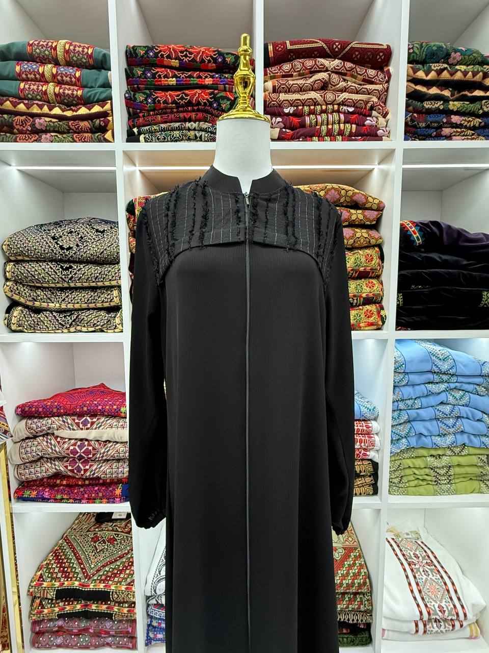 Essential Elegance Black Abaya — Where Comfort Meets Timeless Style